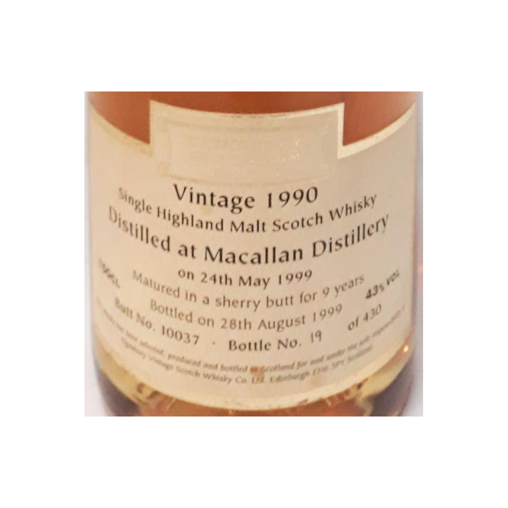 The Macallan 1990 9 Years Single Malt Whisky 2