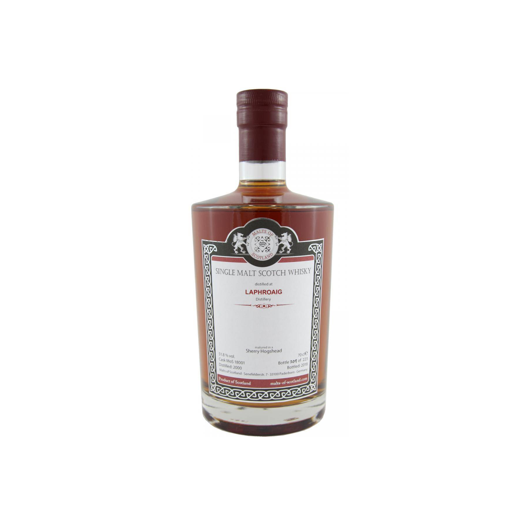 Laphroaig 2000 18 Years Single Malt Whisky