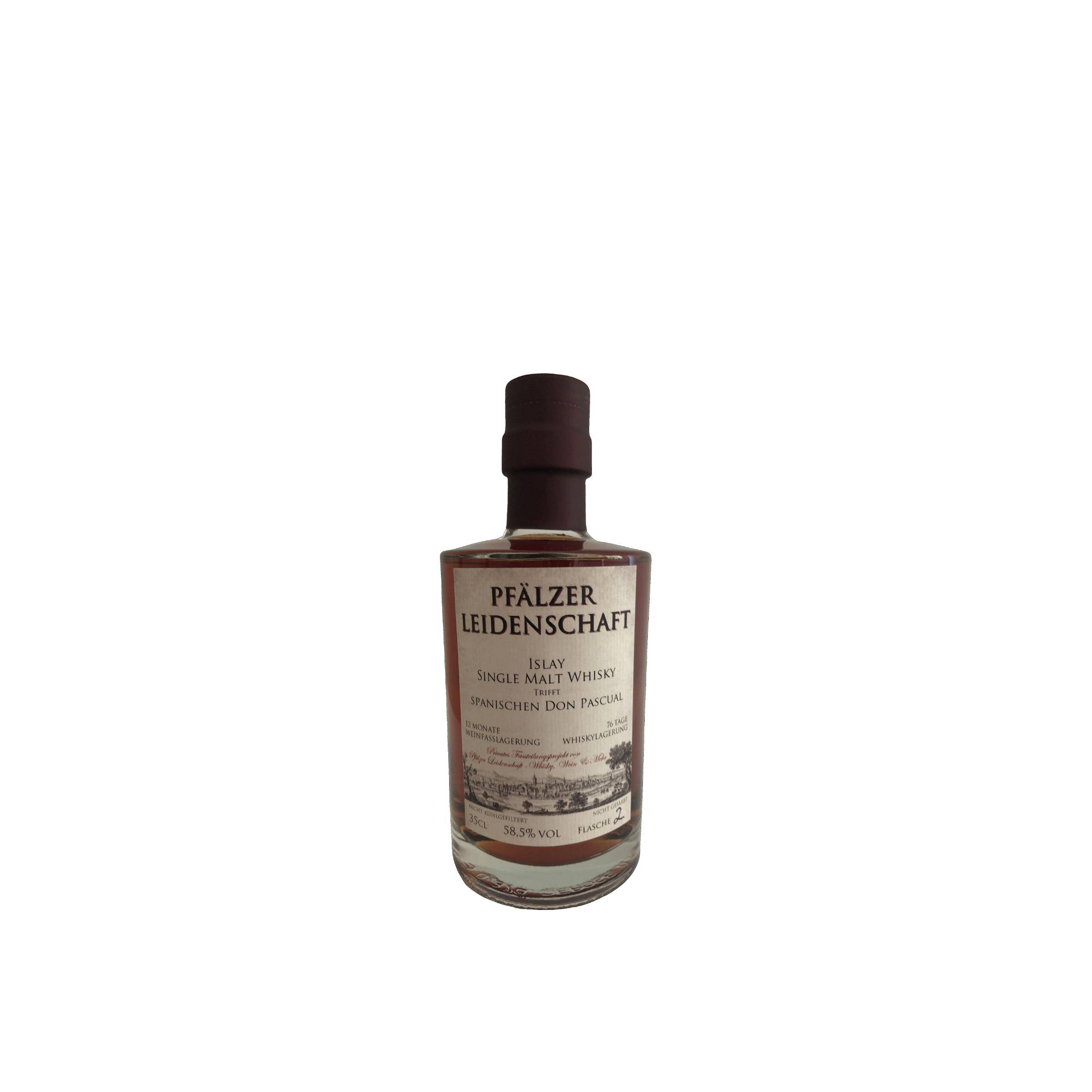 Pfälzer Leidenschaft Islay Single Malt Whisky trifft Don Pascual