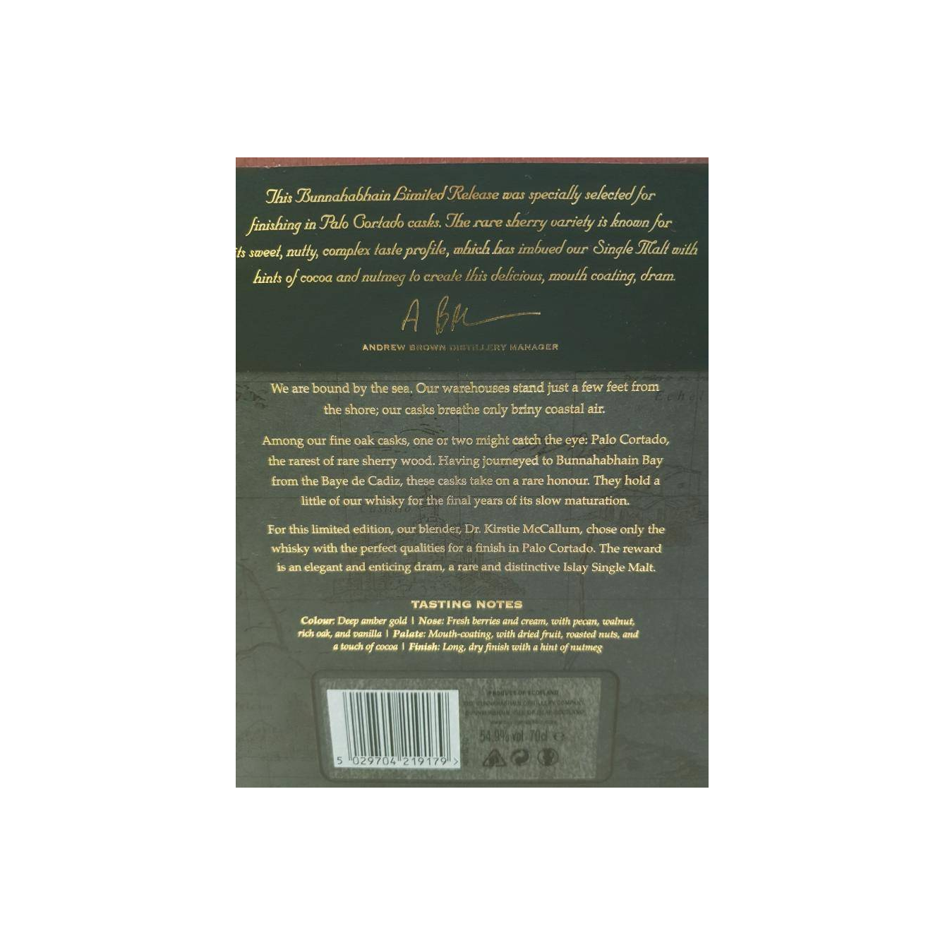 Bunnahabhain 1997 20 Years Single Malt Whisky 3