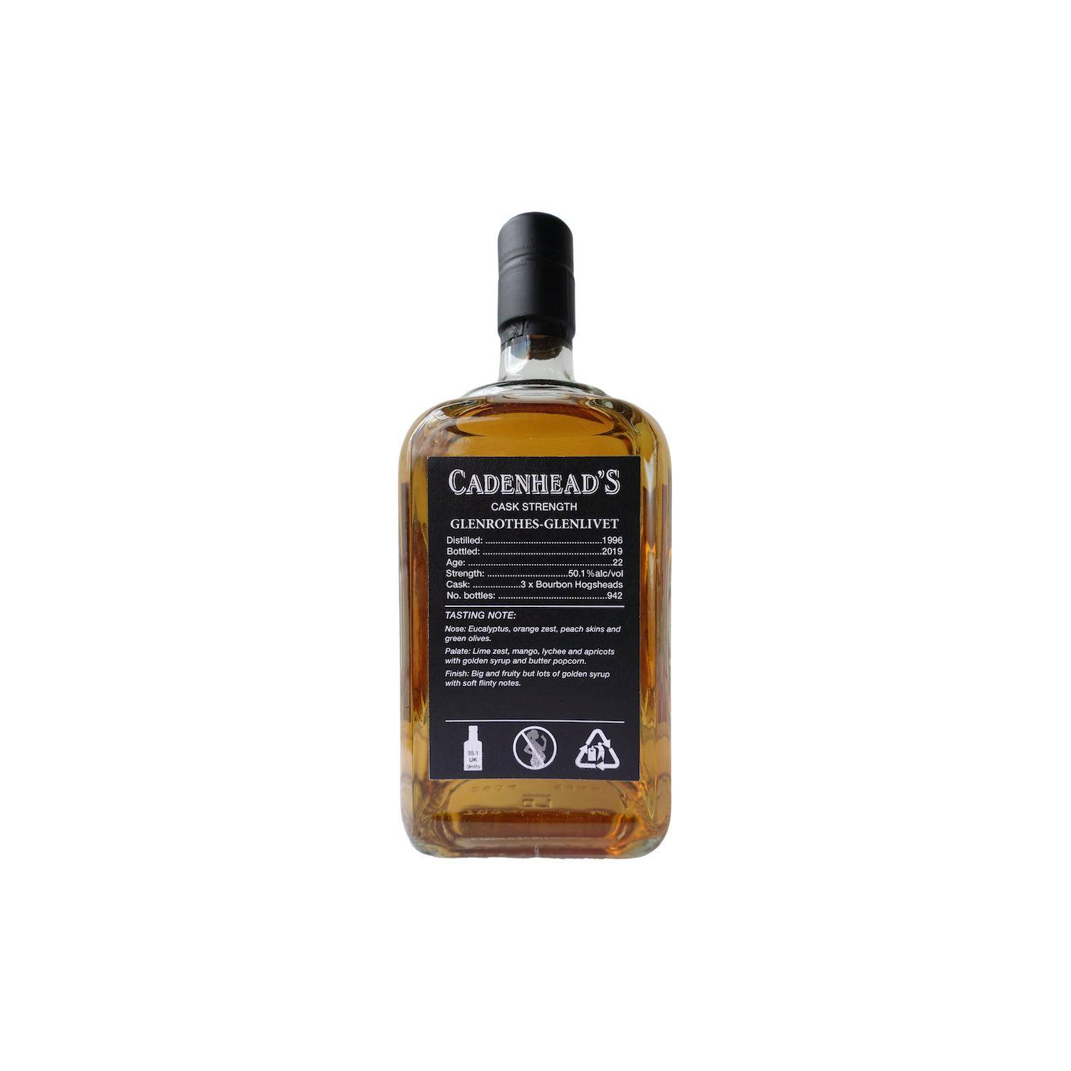The Glenrothes Small Batch 1996 22 Years Single Malt Whisky 2