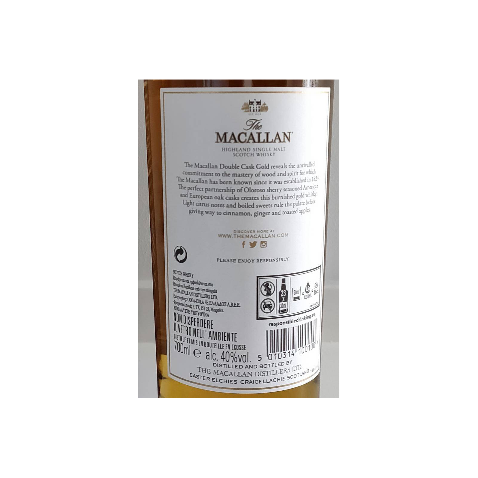 The Macallan Single Malt Whisky 2