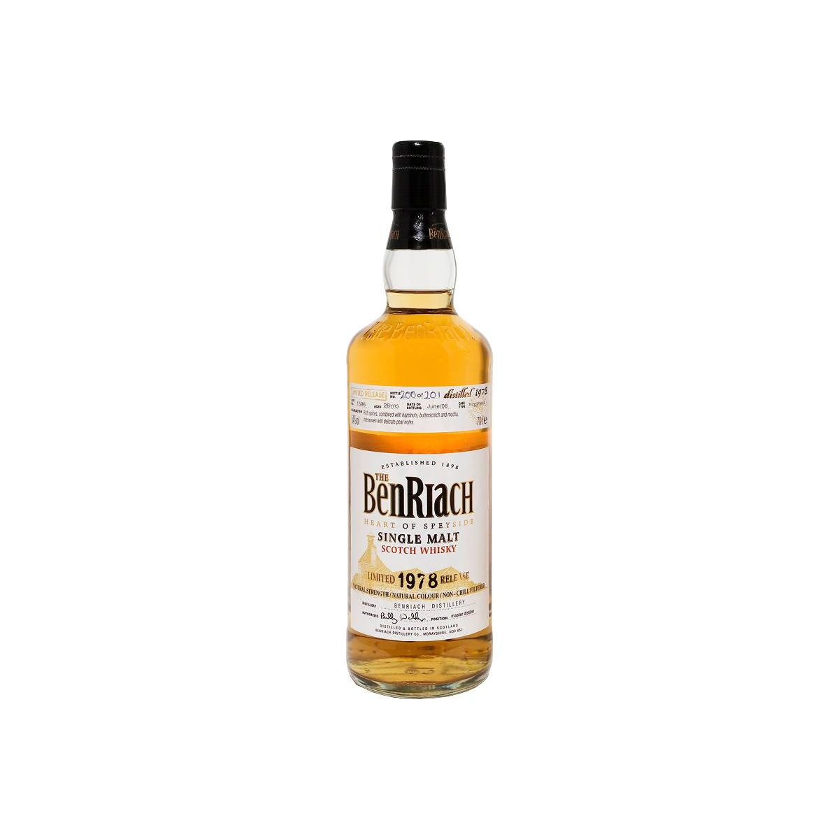 BenRiach 1978 28 Years Single Malt Whisky