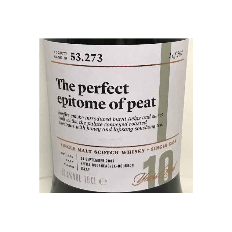 The Scotch Malt Whisky Society 2007 10 Years Single Malt Whisky 2