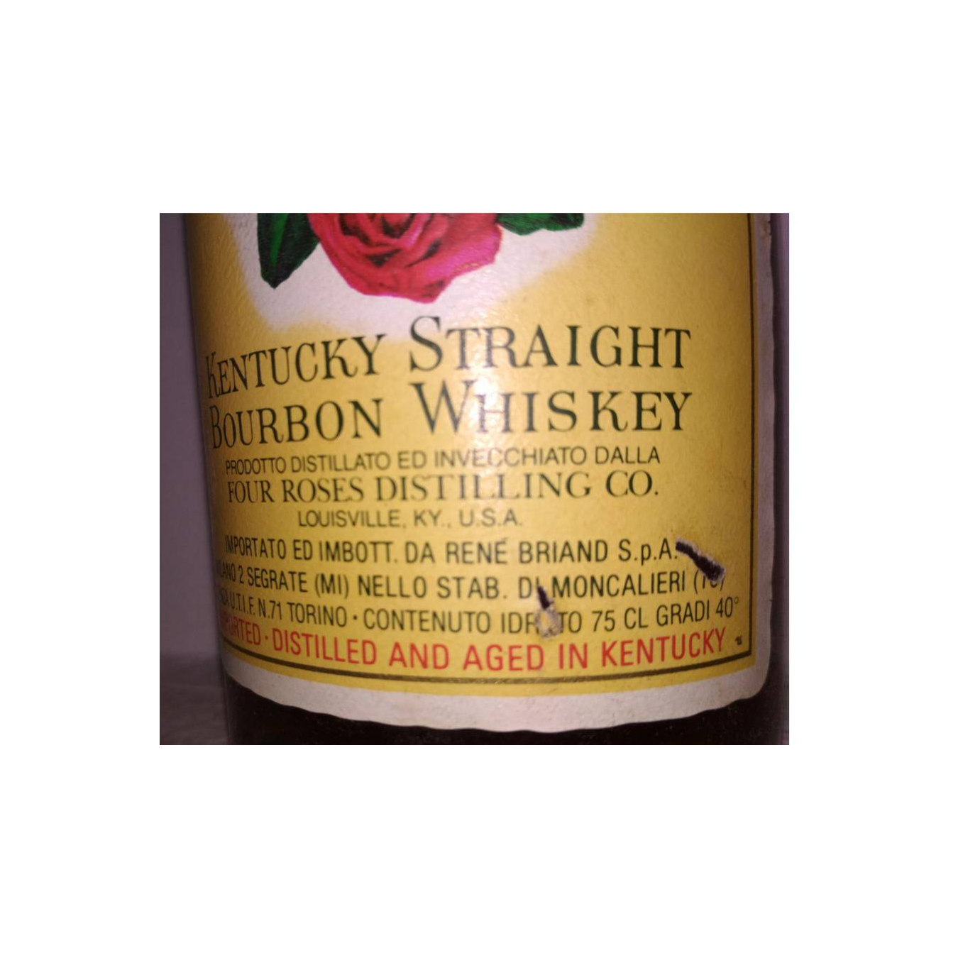 Four Roses Kentucky Straight Bourbon Whiskey 6 Years Bourbon Whisky 2