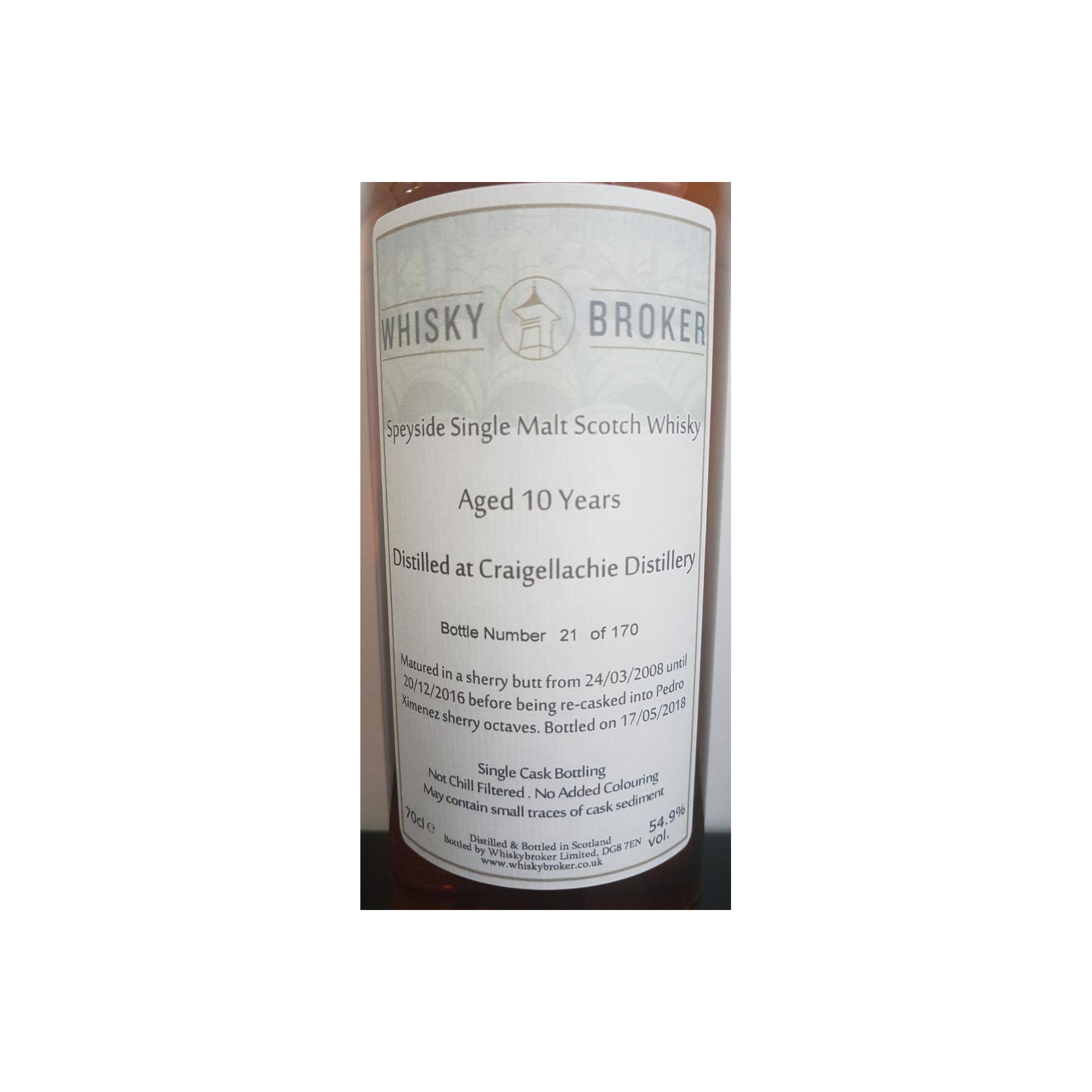 Craigellachie 2008 10 Years Single Malt Whisky 2