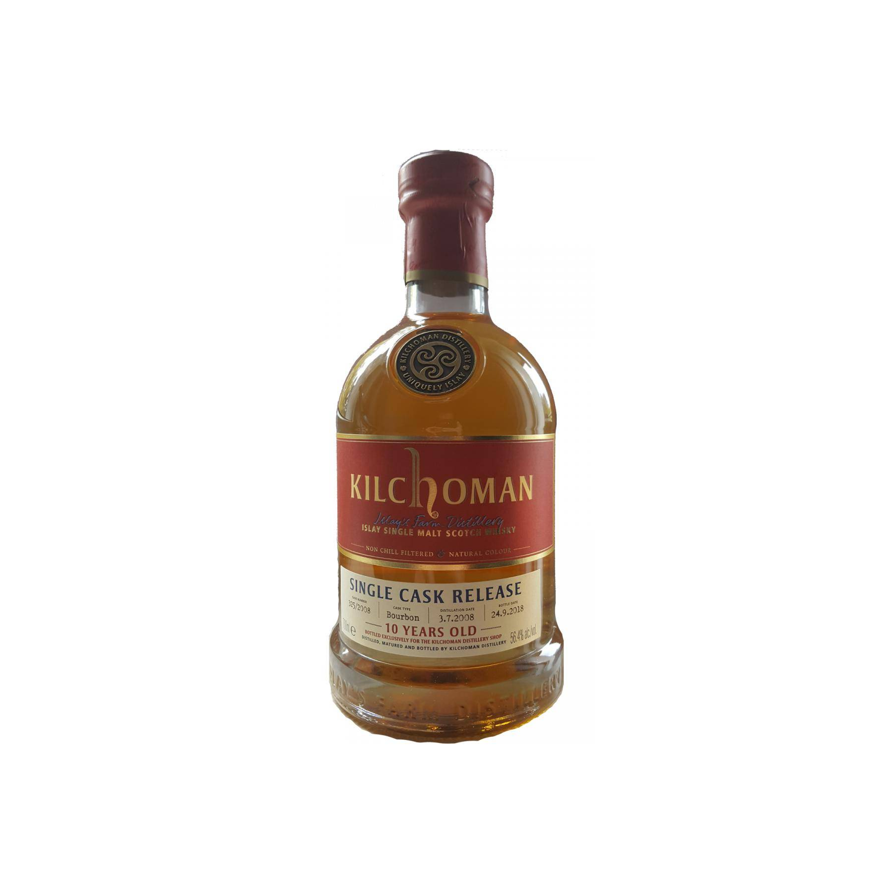 Kilchoman 2008 10 Years Single Malt Whisky