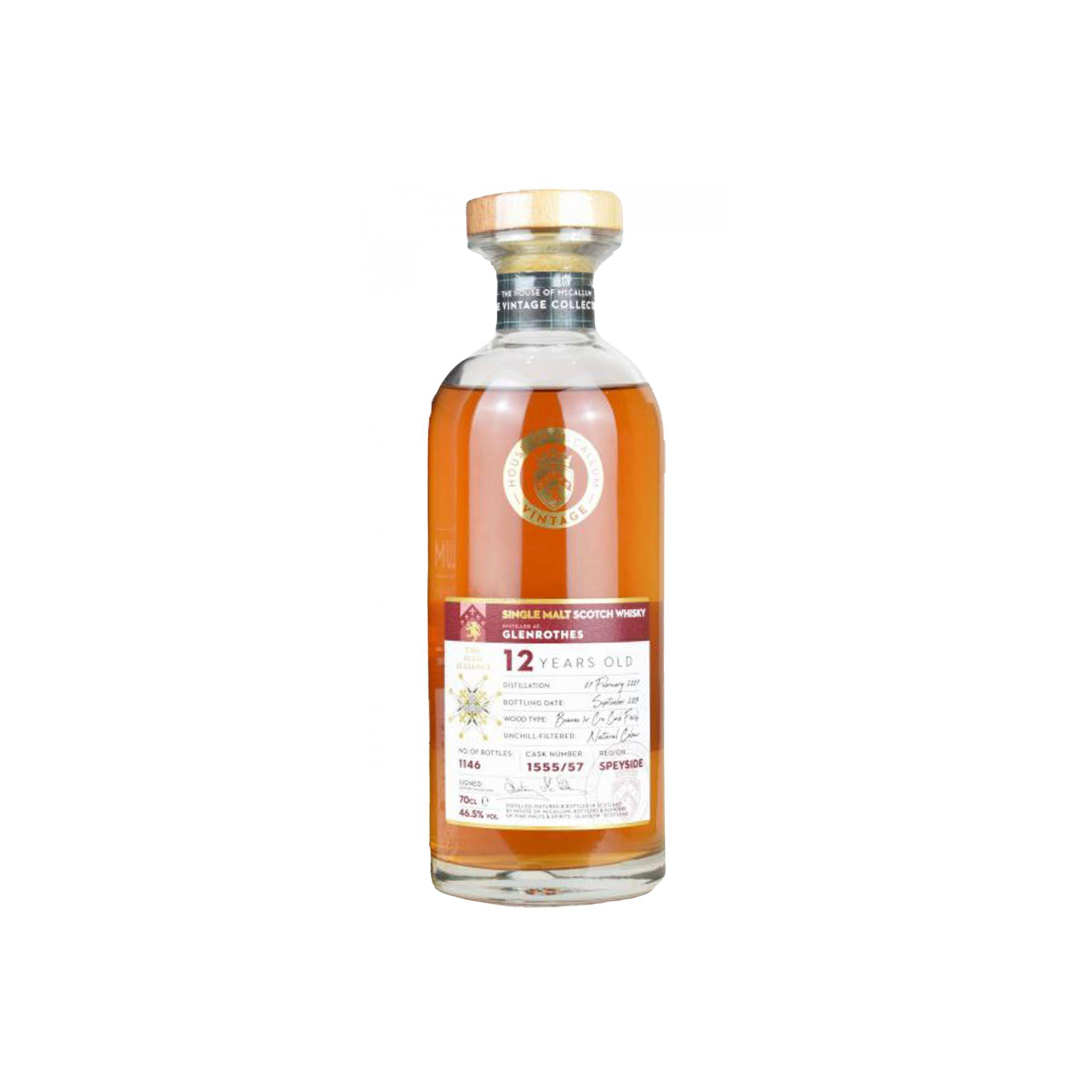 The Glenrothes 2007 12 Years Single Malt Whisky