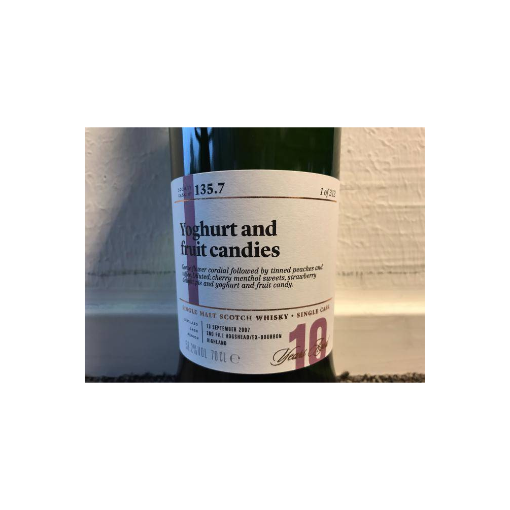 The Scotch Malt Whisky Society 2007 10 Years Single Malt Whisky 2