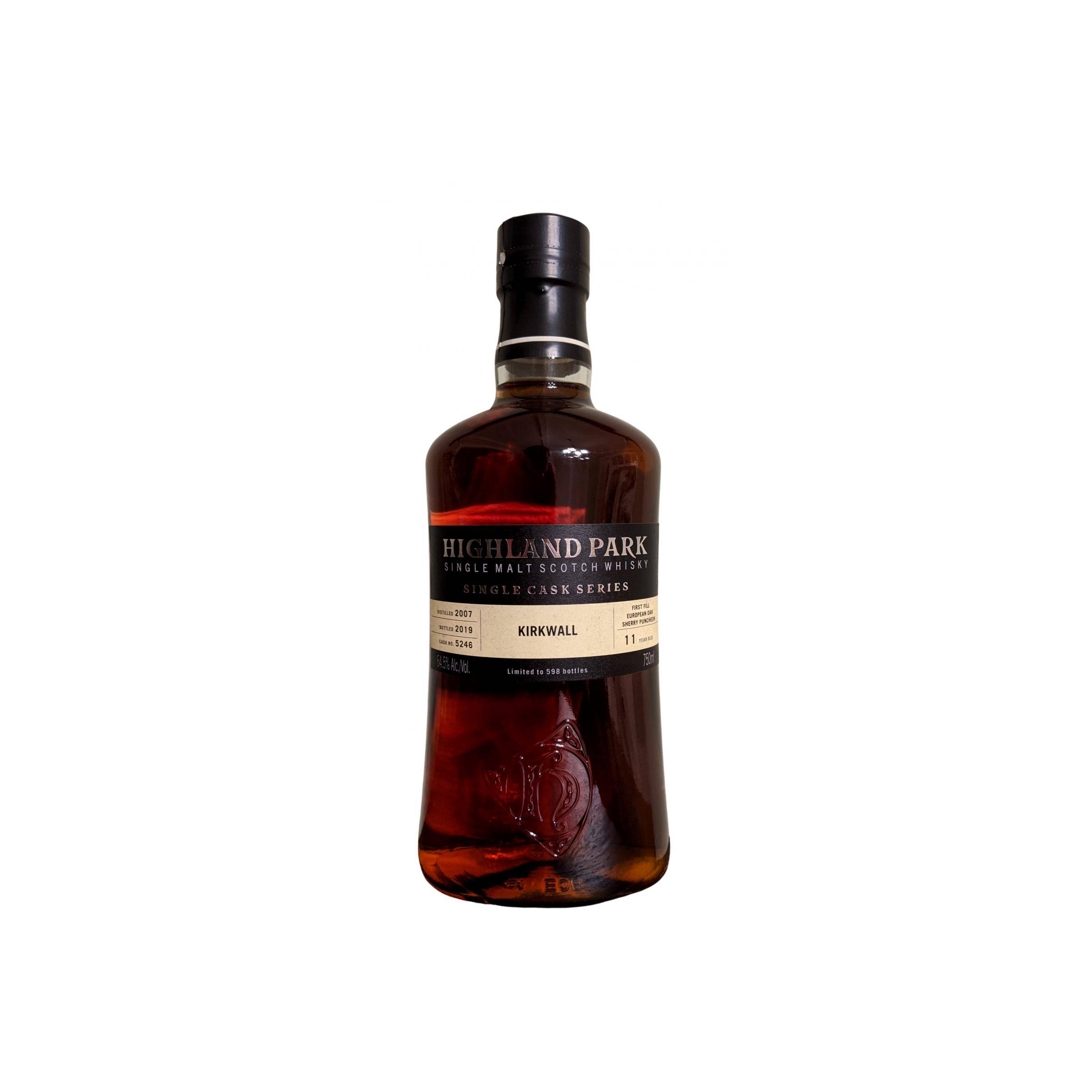 Highland Park Single Cask 2007 11 Years Single Malt Whisky