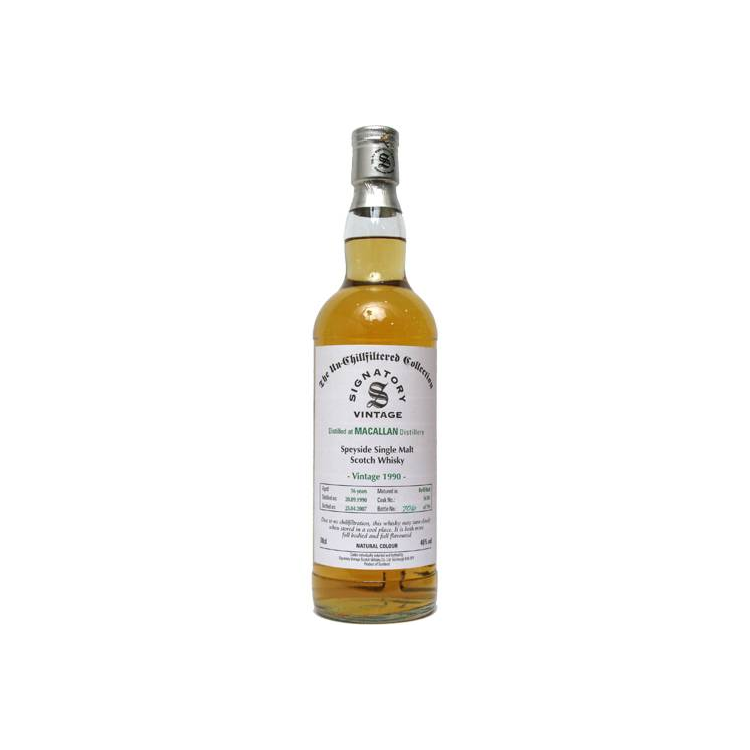 The Macallan The Un-Chillfiltered Collection 1990 16 Years Single Malt Whisky