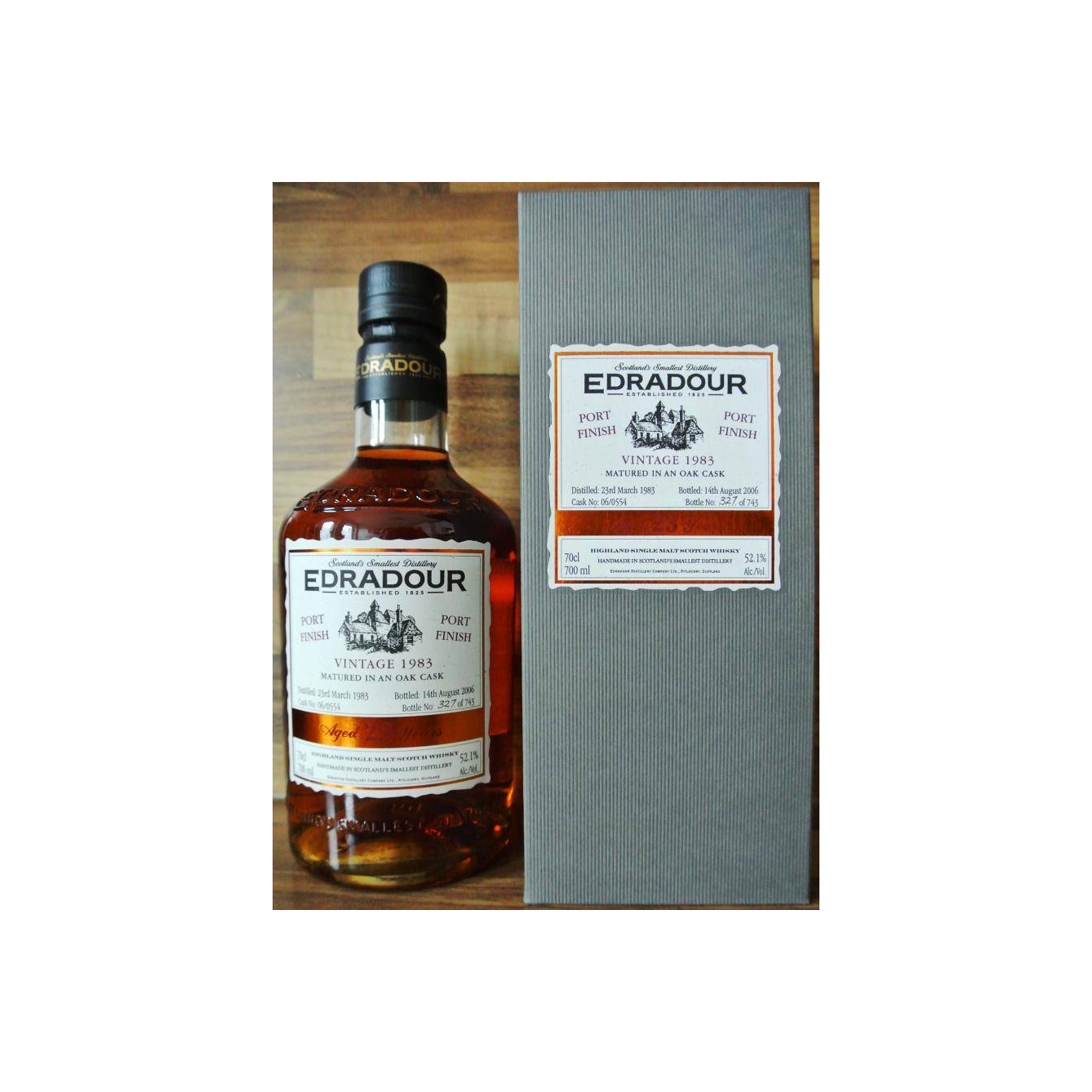 Edradour 1983 23 Years Single Malt Whisky 2
