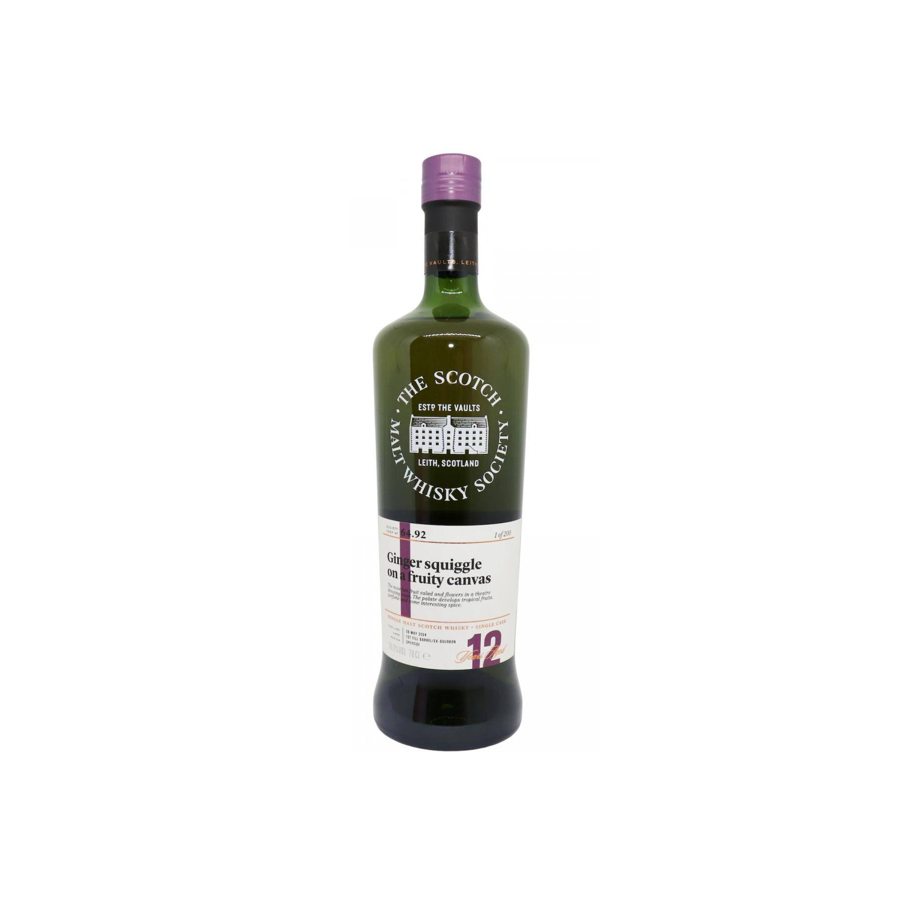The Scotch Malt Whisky Society 2004 12 Years Single Malt Whisky