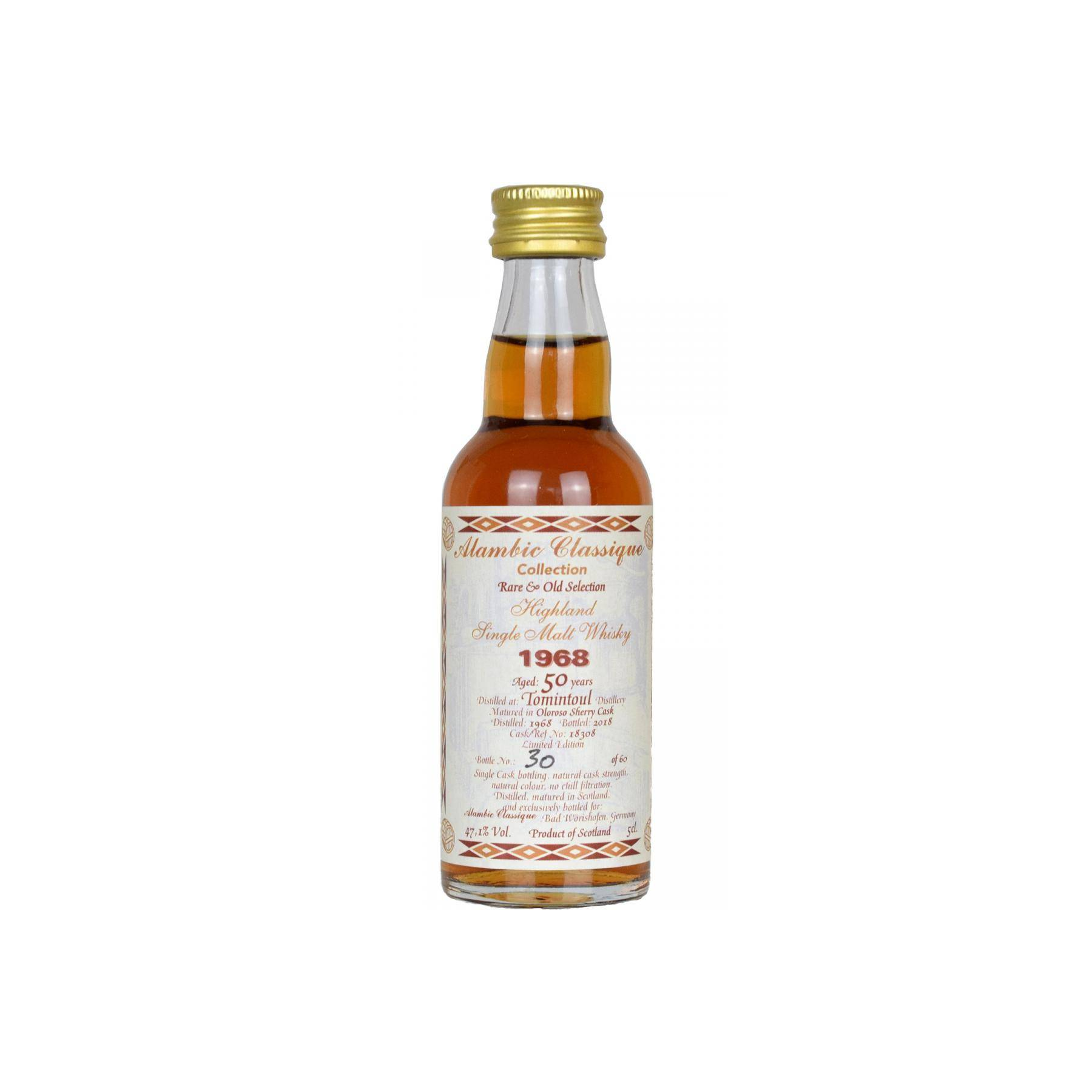 Tomintoul 1968 50 Years Single Malt Whisky 2