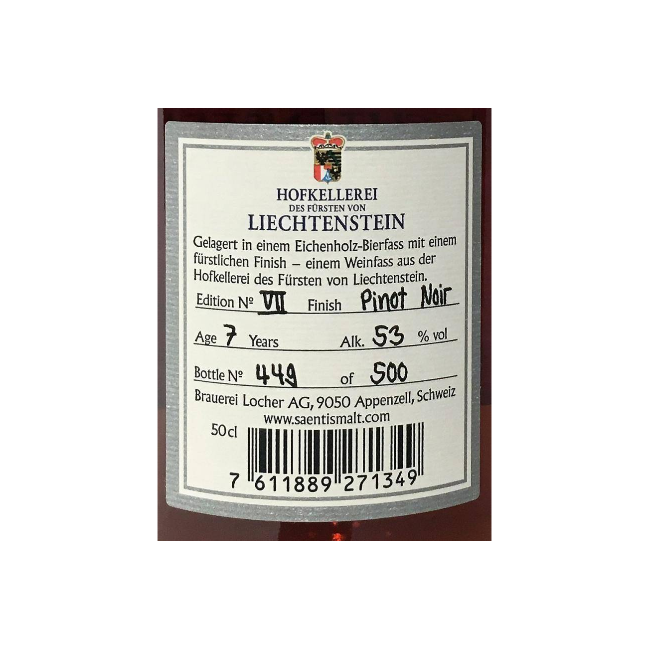 Säntis Malt 7 Years Single Malt Whisky 2
