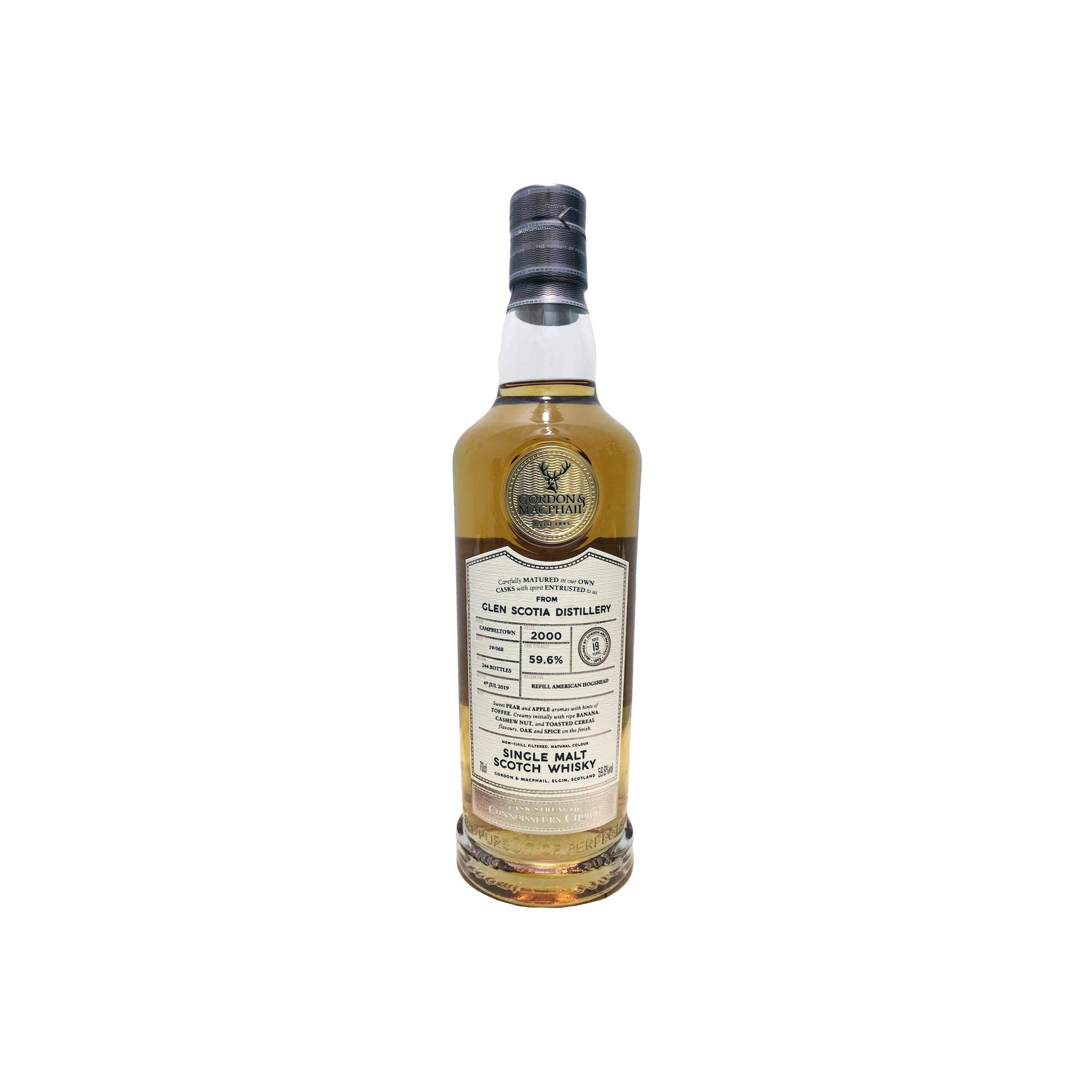Glen Scotia Connoisseurs Choice - Cask Strength 2000 19 Years Single Malt Whisky