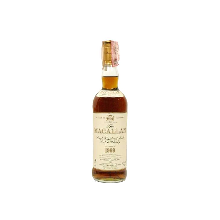 The Macallan 1969 18 Years Single Malt Whisky