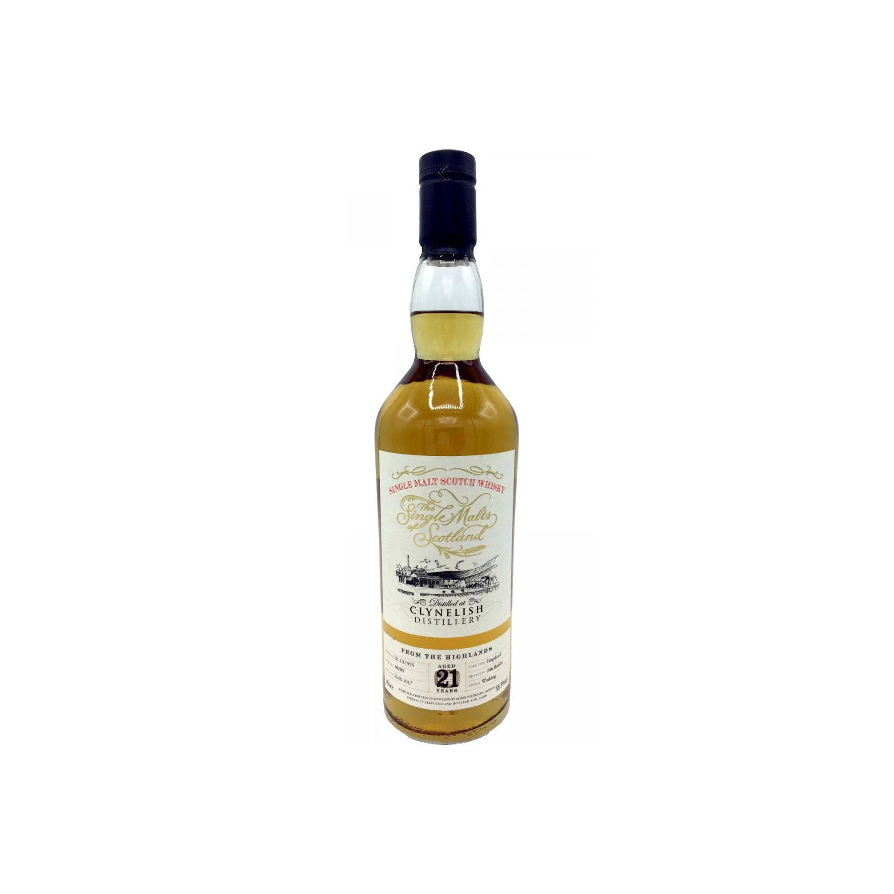 Clynelish The Single Malts of Scotland 1995 21 Years Single Malt Whisky