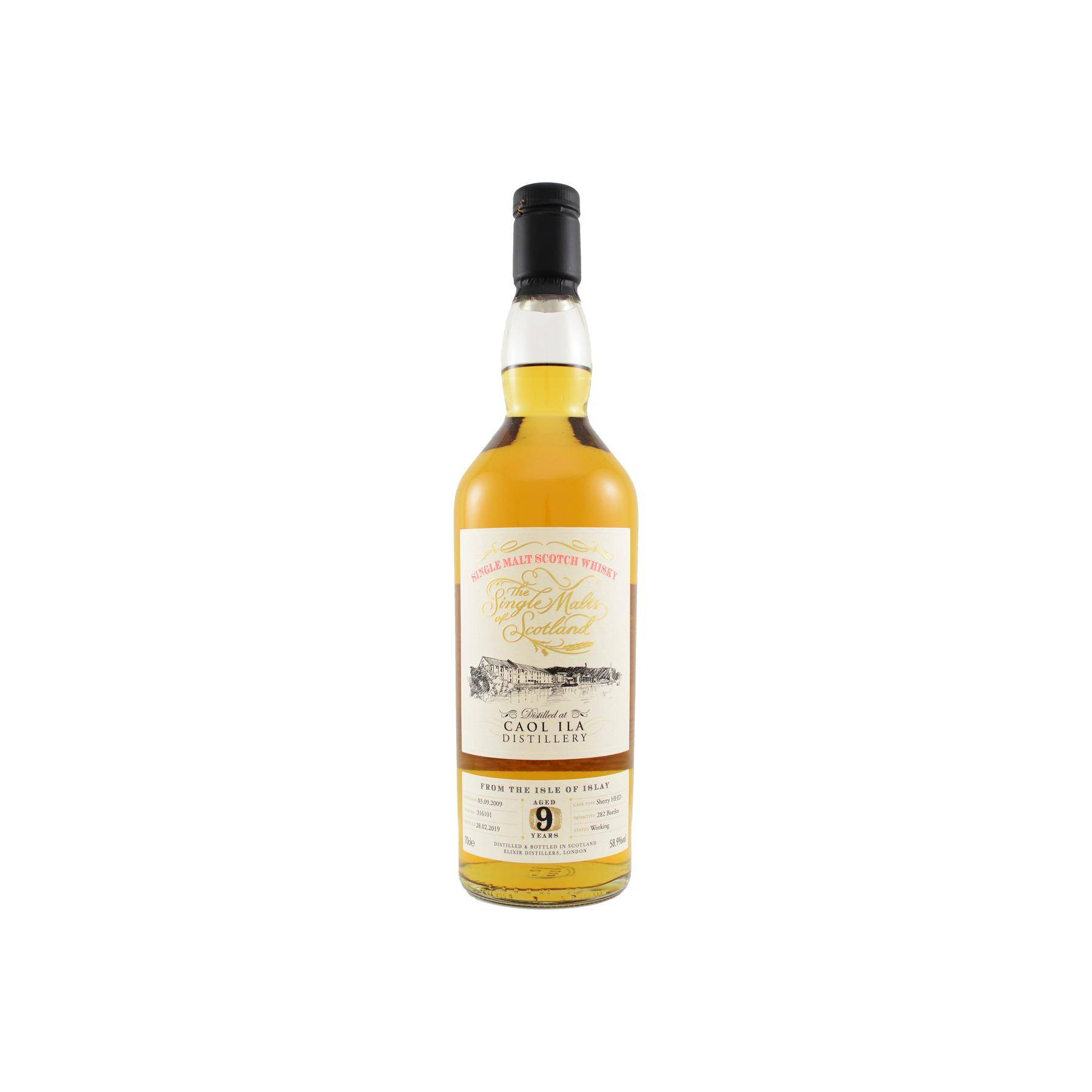 Caol Ila The Single Malts of Scotland 2009 9 Years Single Malt Whisky