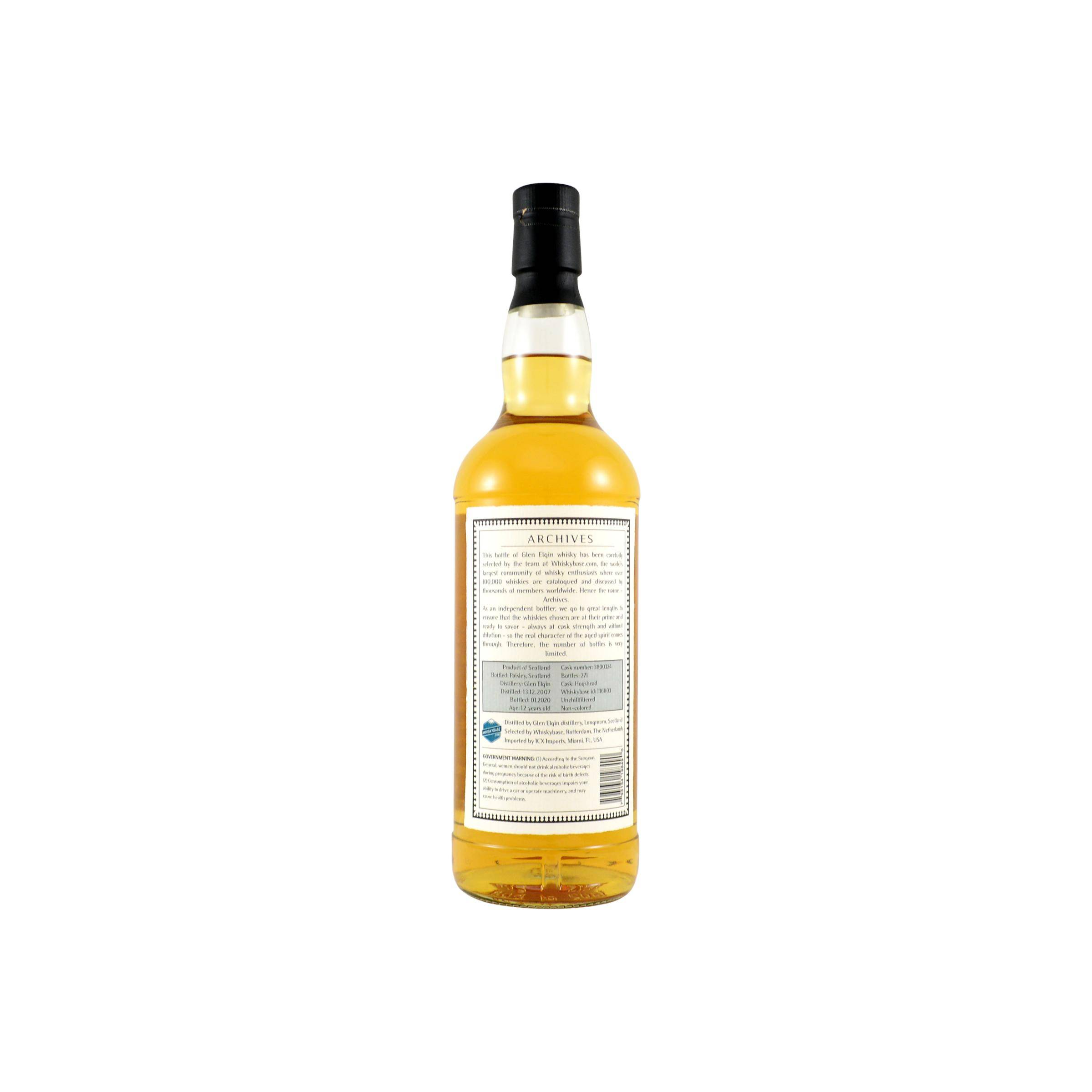 Glen Elgin 2007 12 Years Single Malt Whisky 2