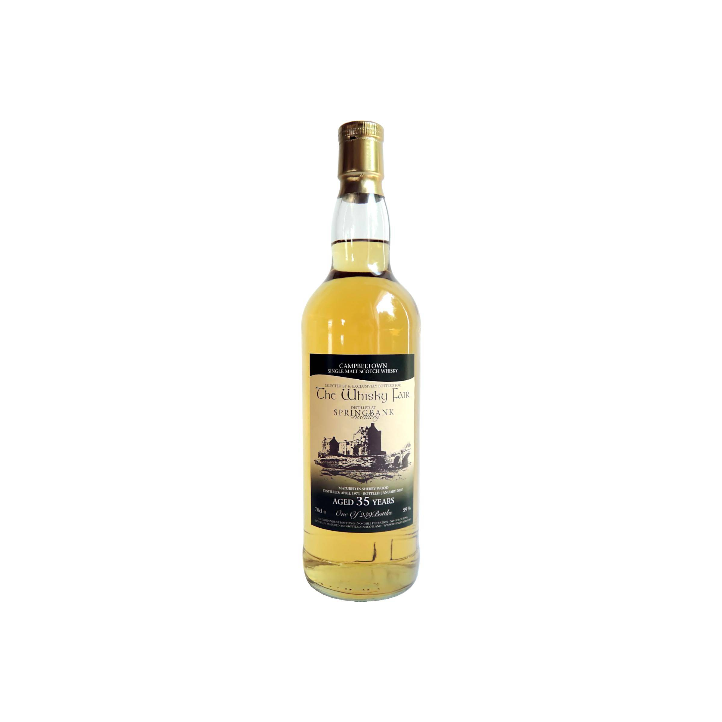 Springbank 1971 35 Years Single Malt Whisky 2