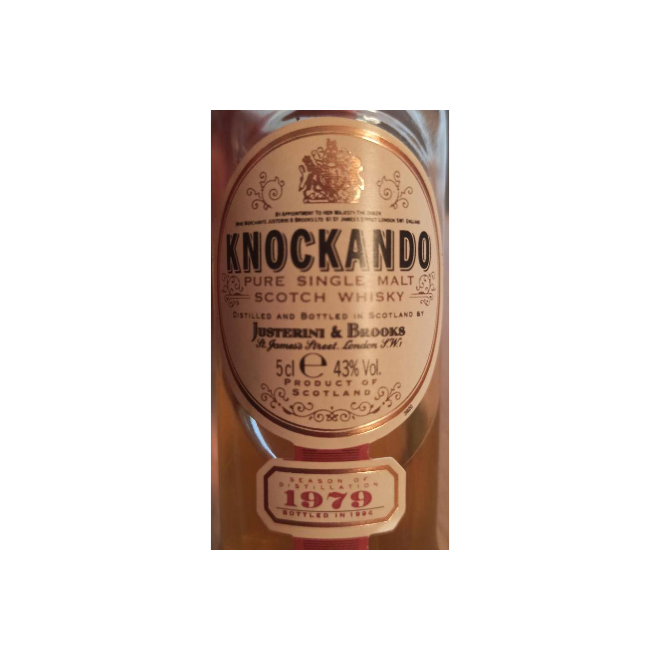 Knockando 1979 15 Years Single Malt Whisky