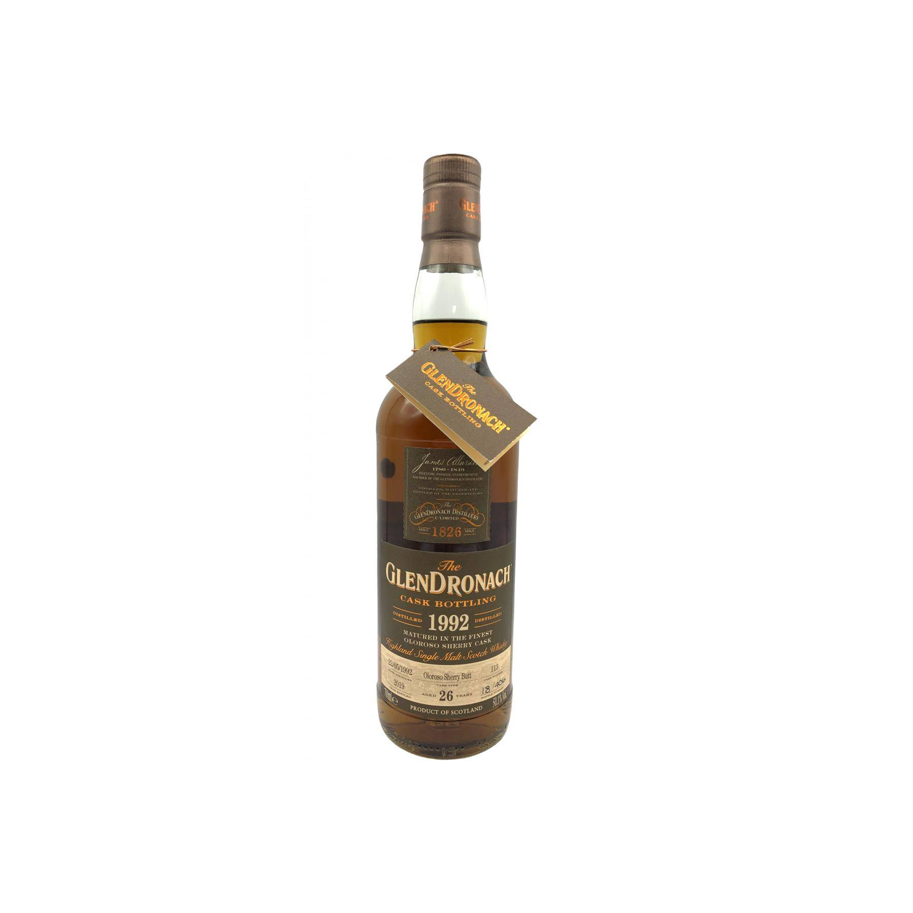 GlenDronach 1992 26 Years Single Malt Whisky