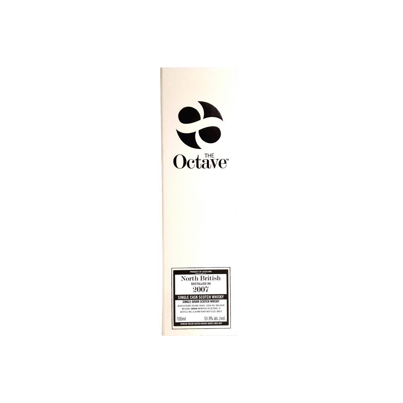 North British The Octave 2007 9 Years Single Grain Whisky 2