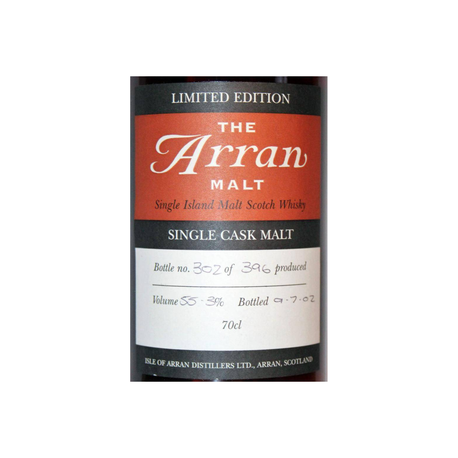 Arran 1995 6 Years Single Malt Whisky 2