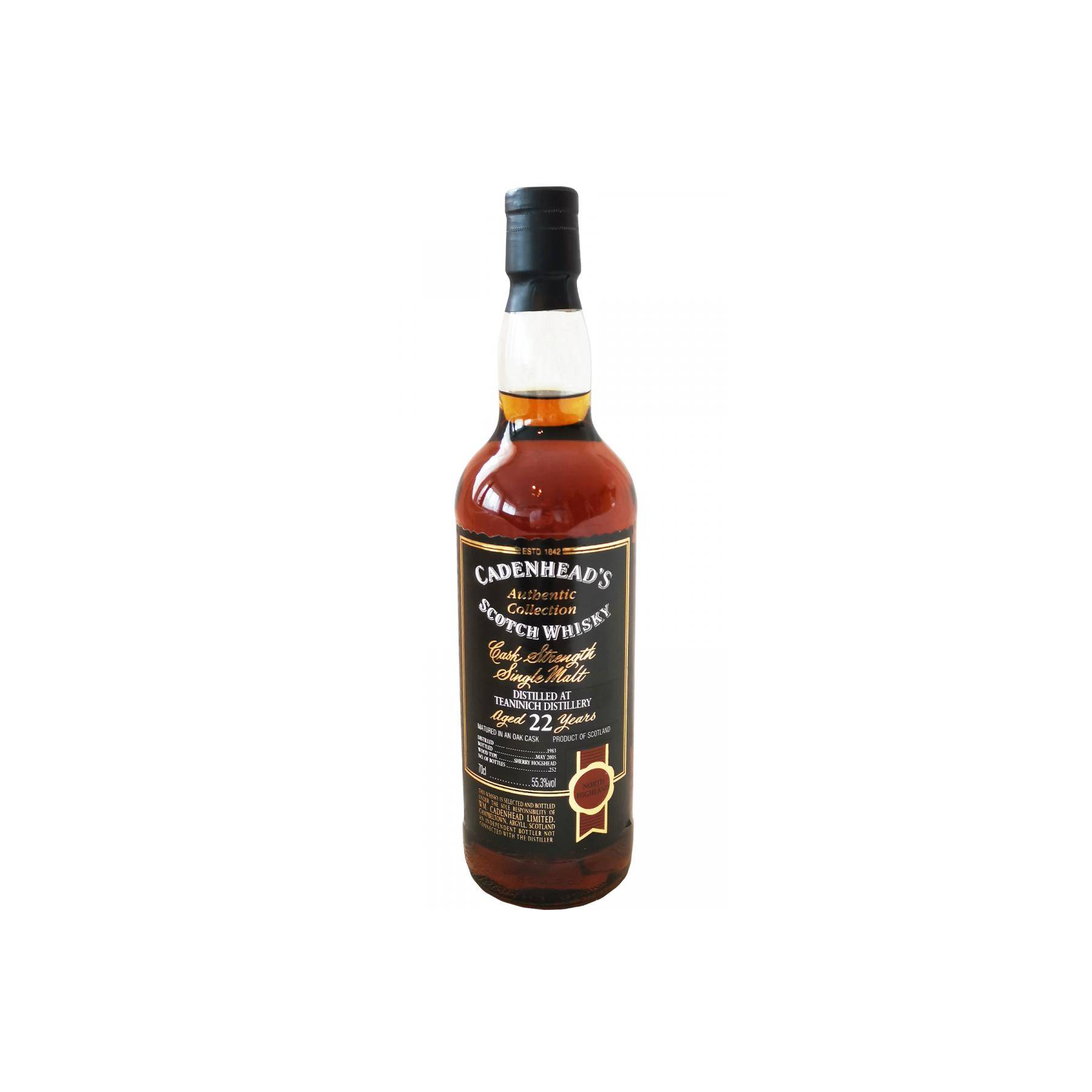 Teaninich Authentic Collection 1983 22 Years Single Malt Whisky
