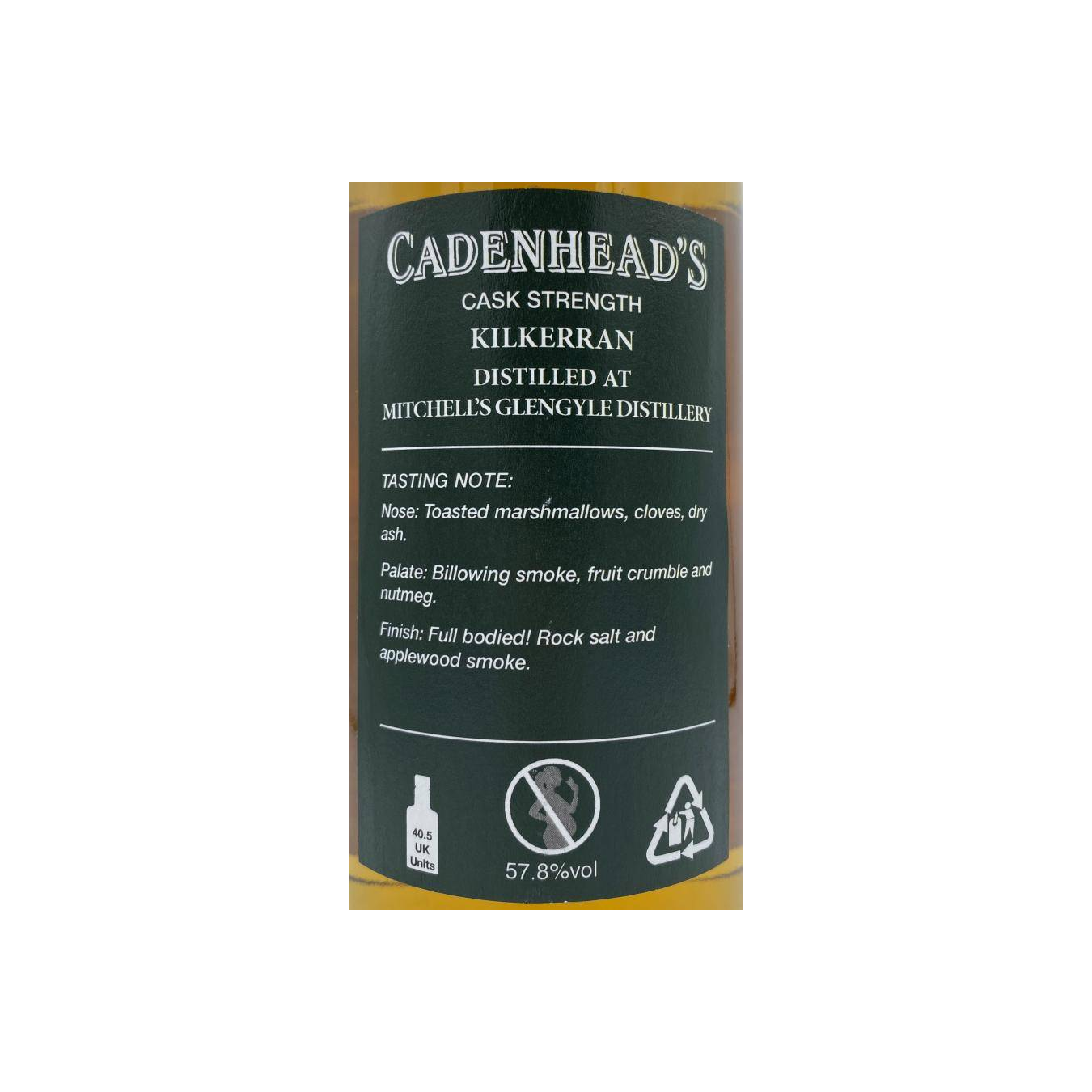 Cadenhead Authentic Collection 2007 12 Years Single Malt Whisky 3