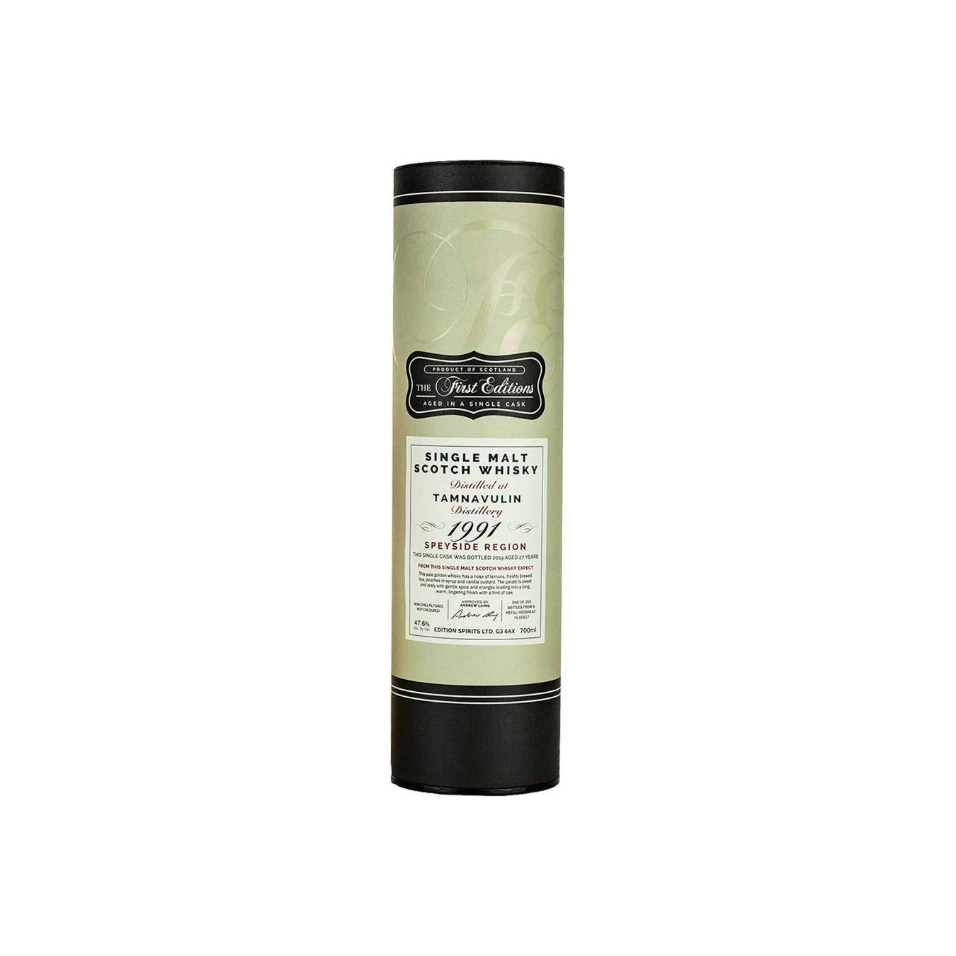 Tamnavulin The First Editions 1991 27 Years Single Malt Whisky 2