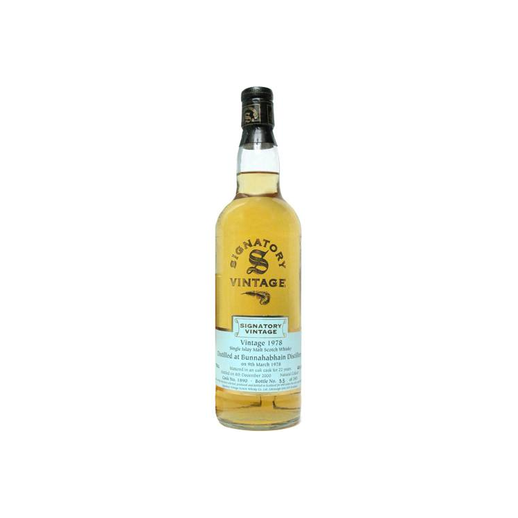 Bunnahabhain Vintage Collection 1978 22 Years Single Malt Whisky