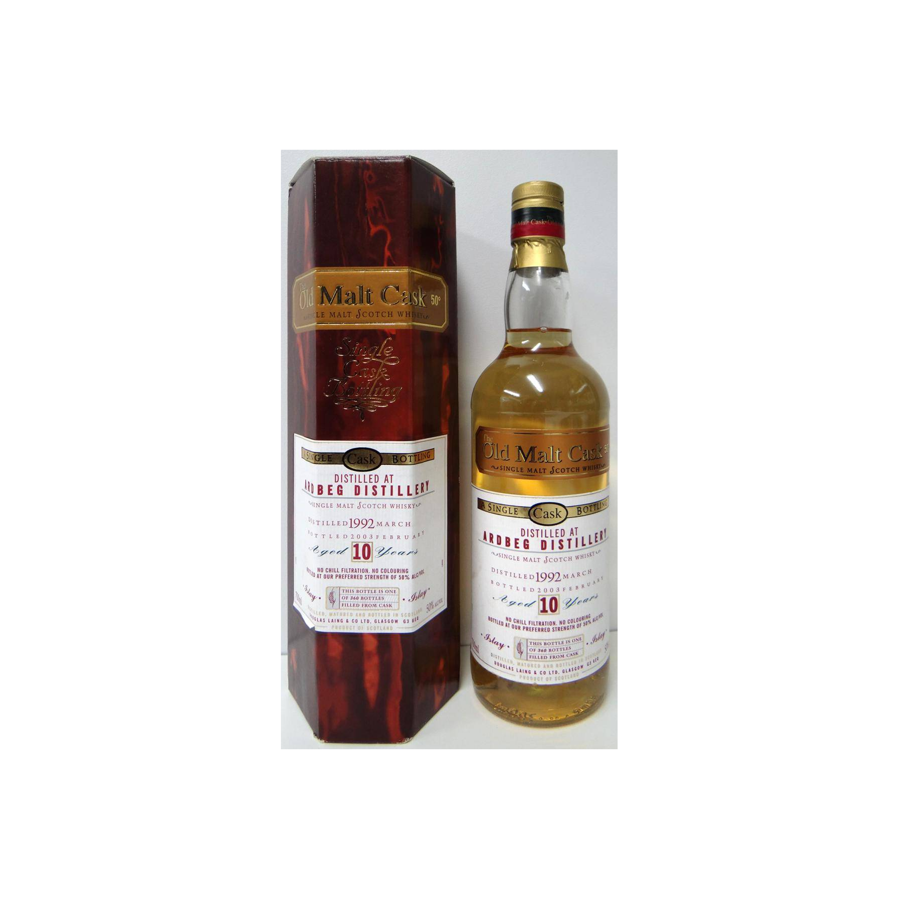 Ardbeg Old Malt Cask 1992 10 Years Single Malt Whisky 2