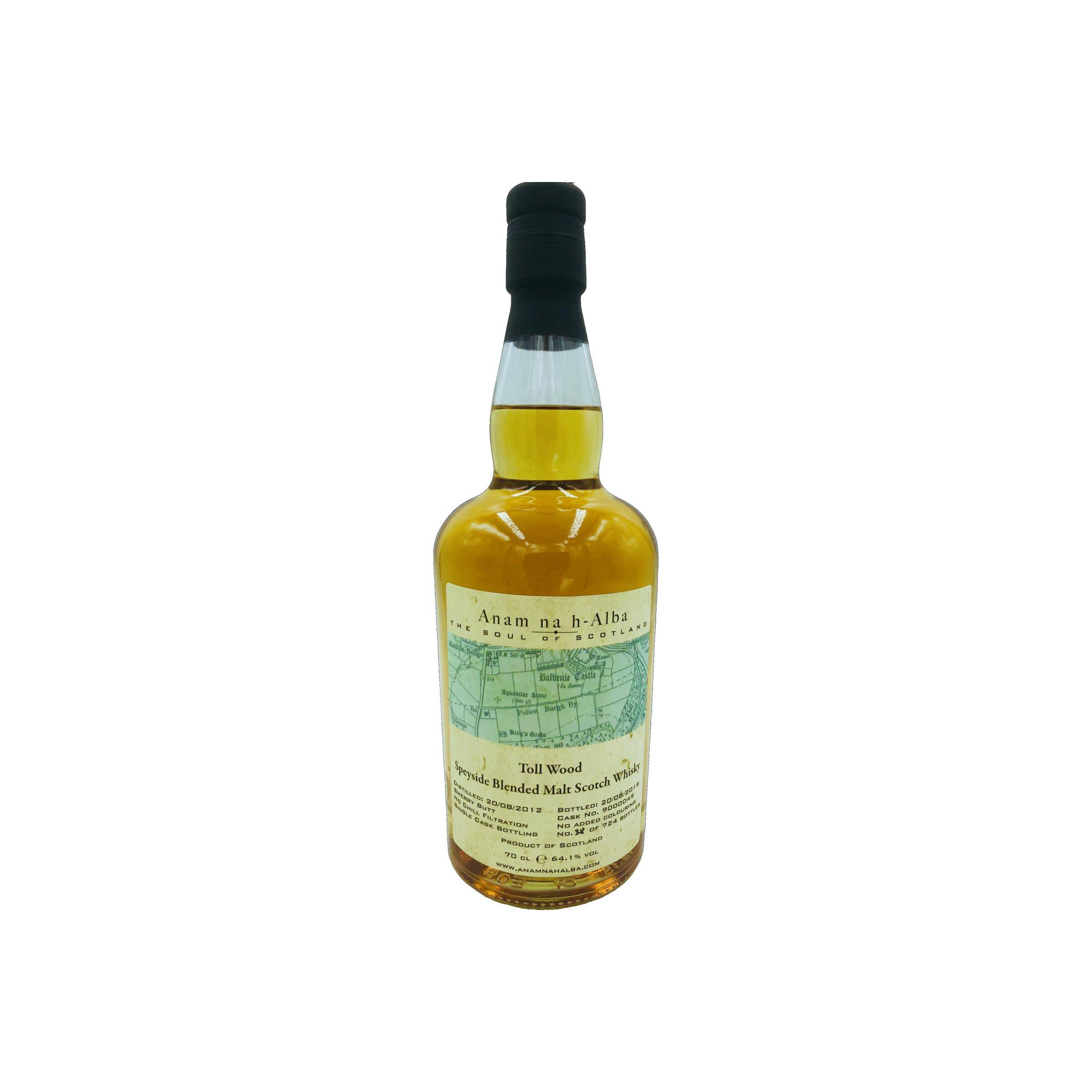 Speyside Blended Malt Scotch Whisky Toll Wood 2012 ANHA