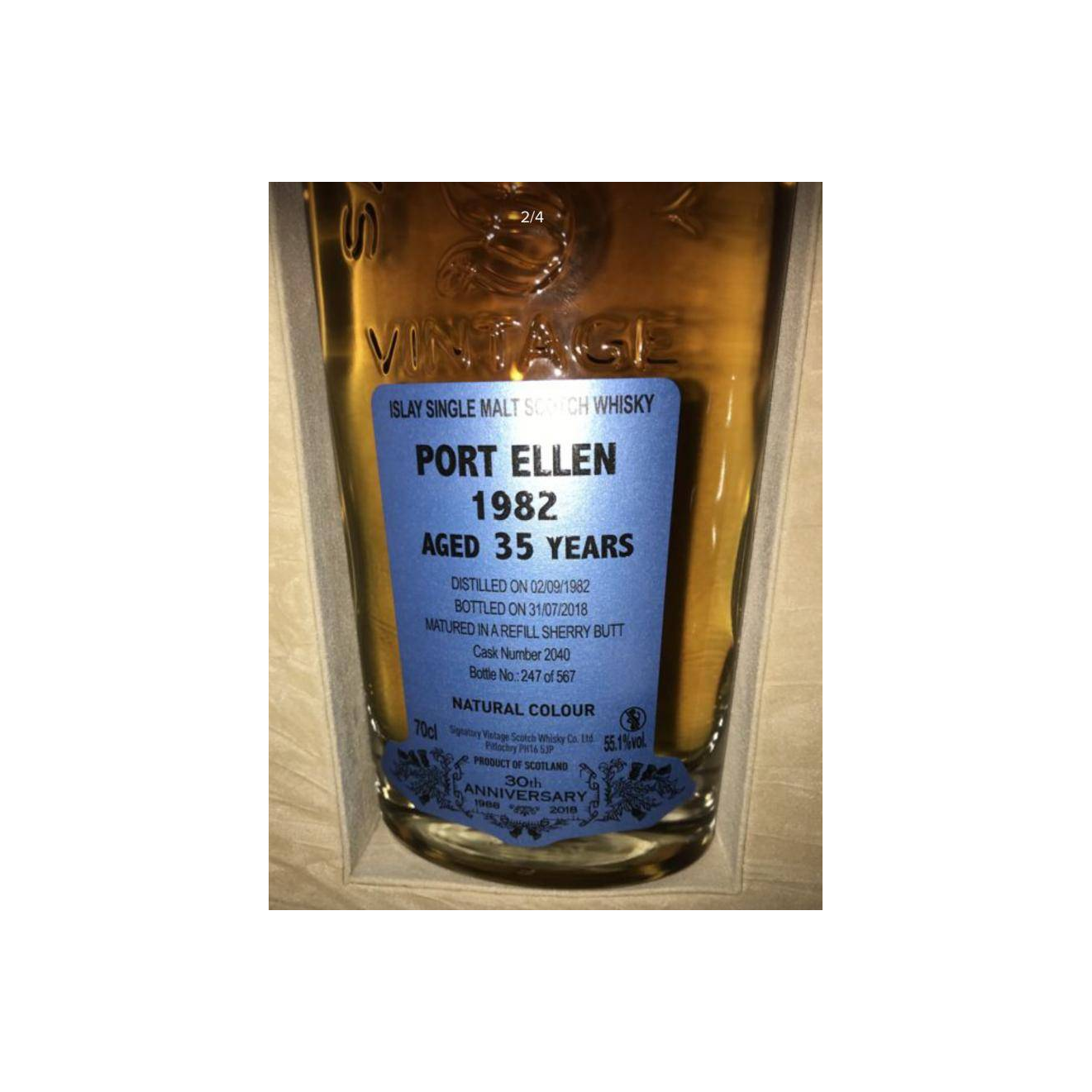 Port Ellen 1982 35 Years Single Malt Whisky 3