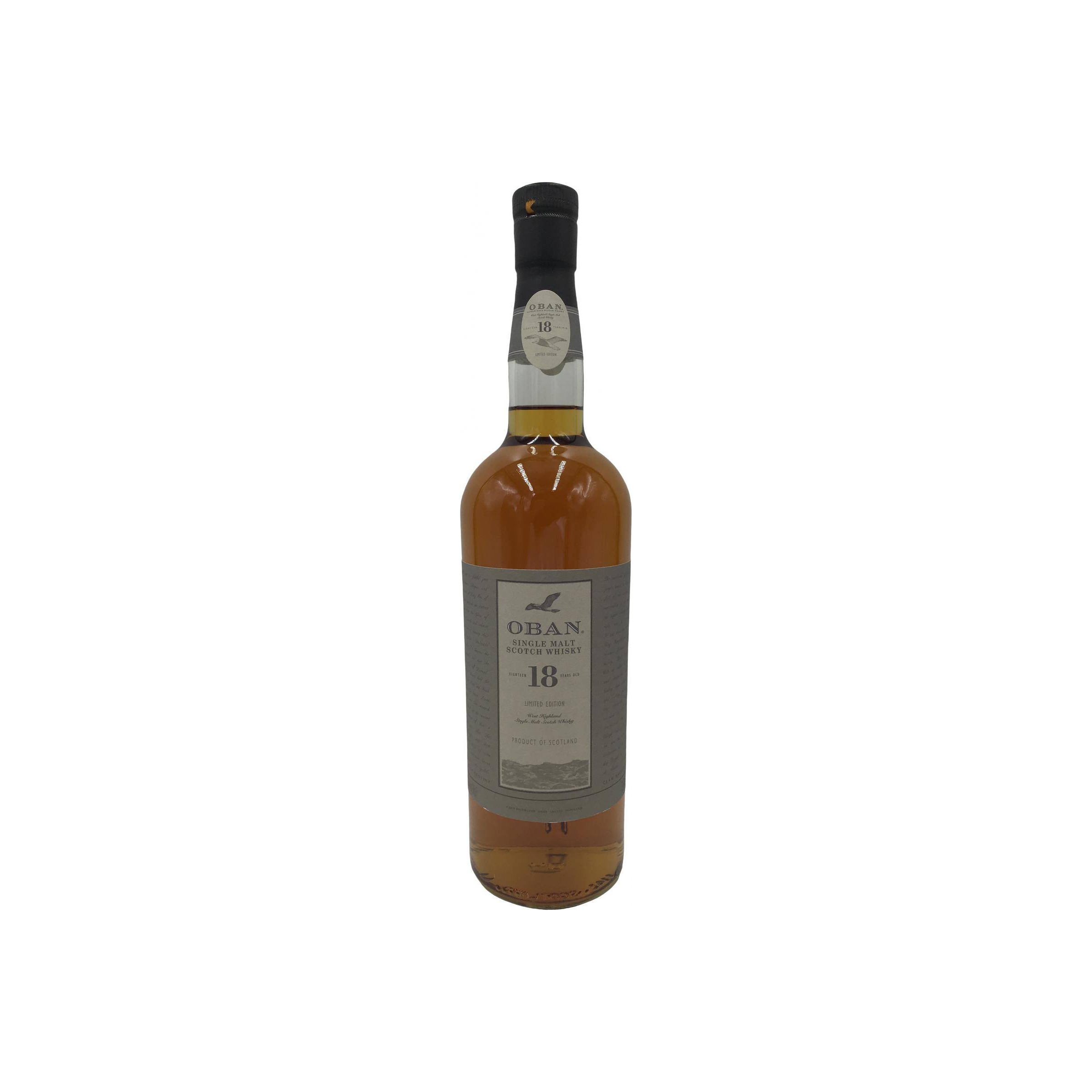 Oban Limited Edition 18 Years Single Malt Whisky