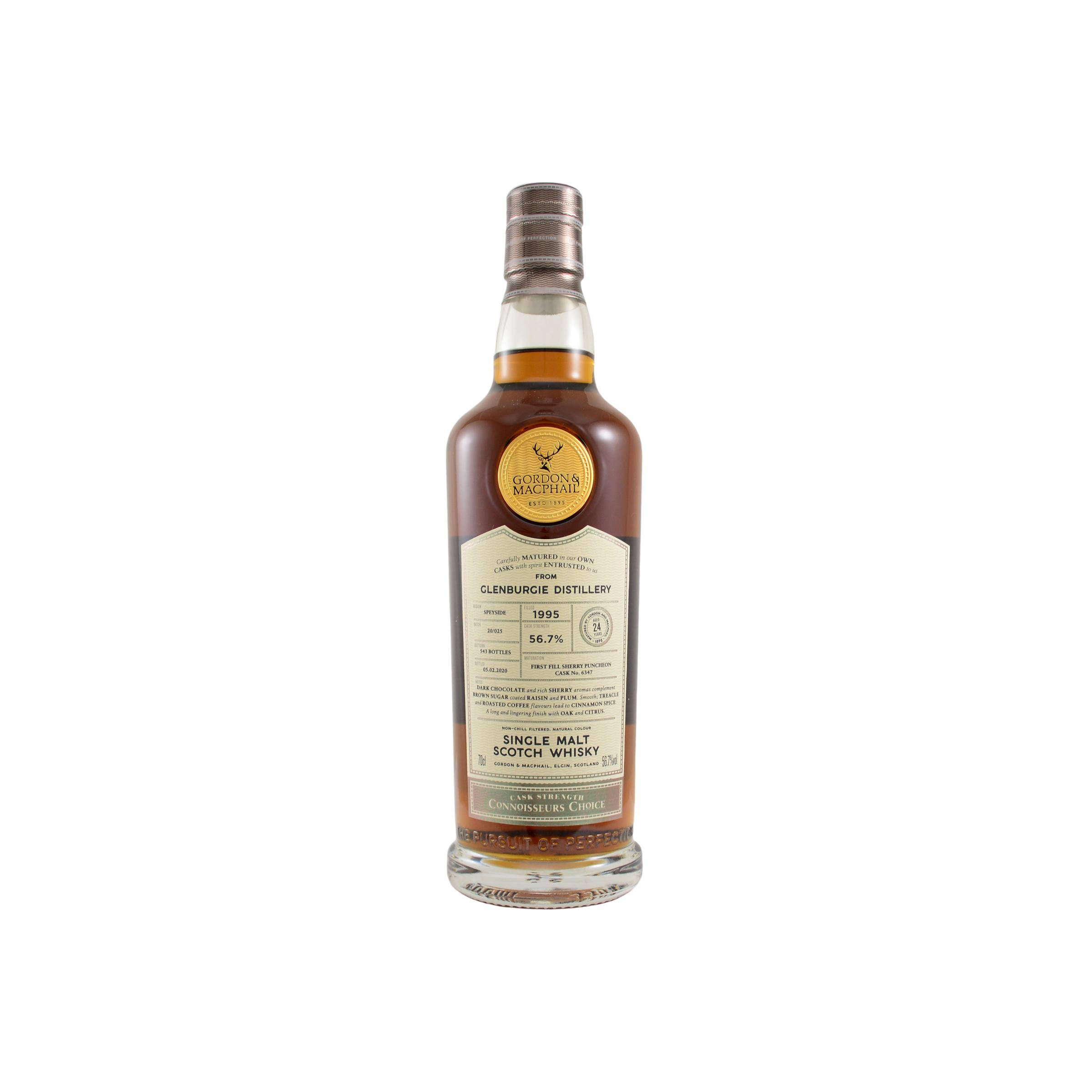 Glenburgie Connoisseurs Choice - Cask Strength 1995 24 Years Single Malt Whisky