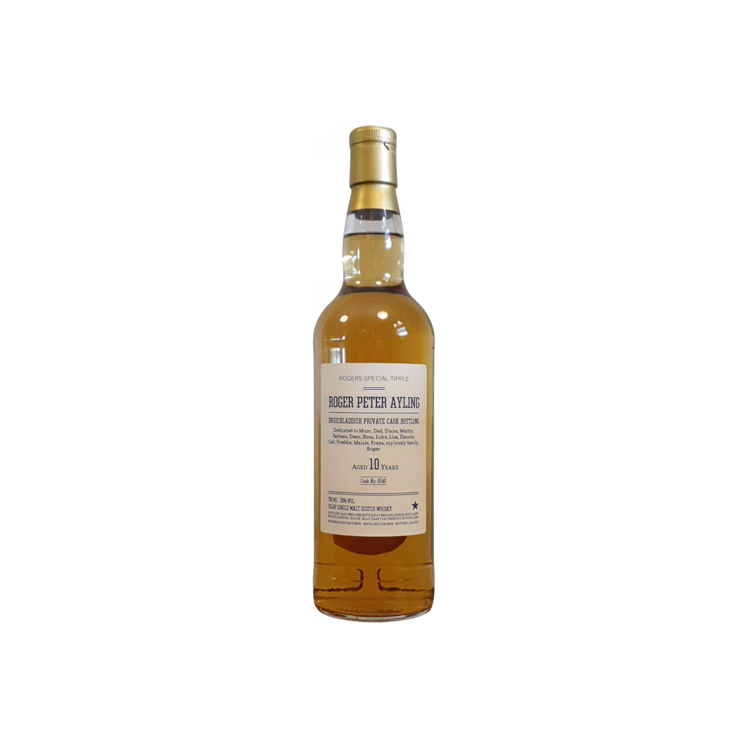 Bruichladdich 2005 10 Years Single Malt Whisky