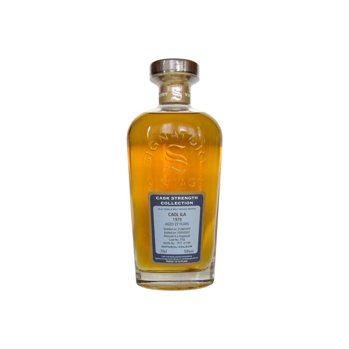 Caol Ila Cask Strength Collection 1979 27 Years Single Malt Whisky