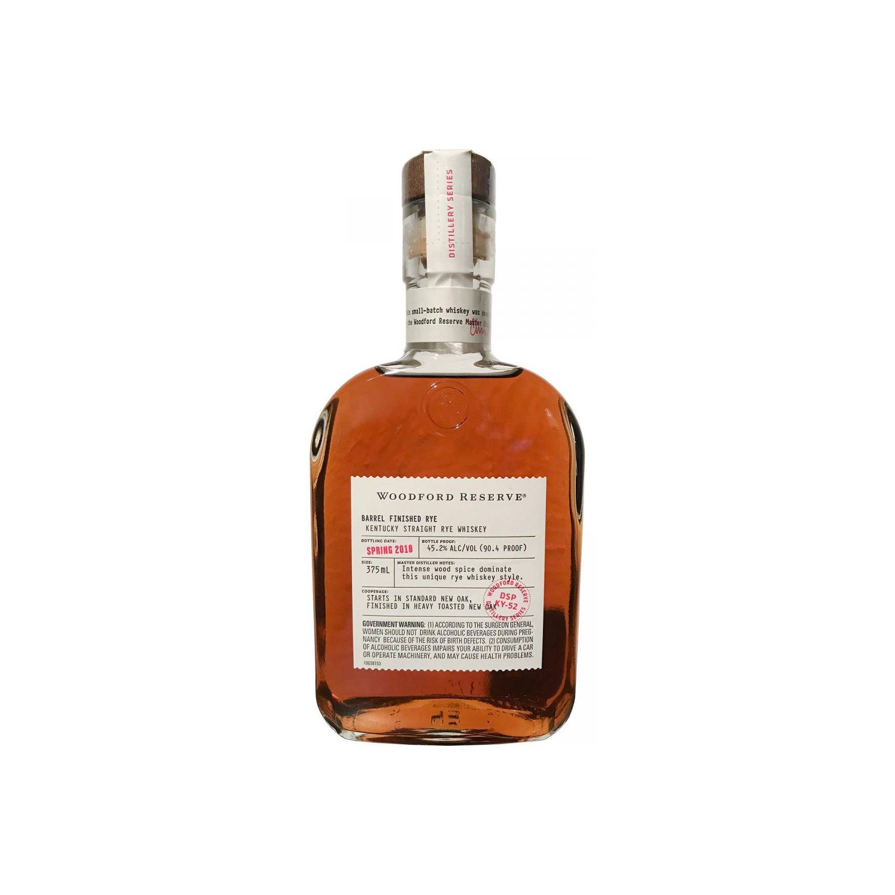 Woodford Reserve Rye Whisky 2