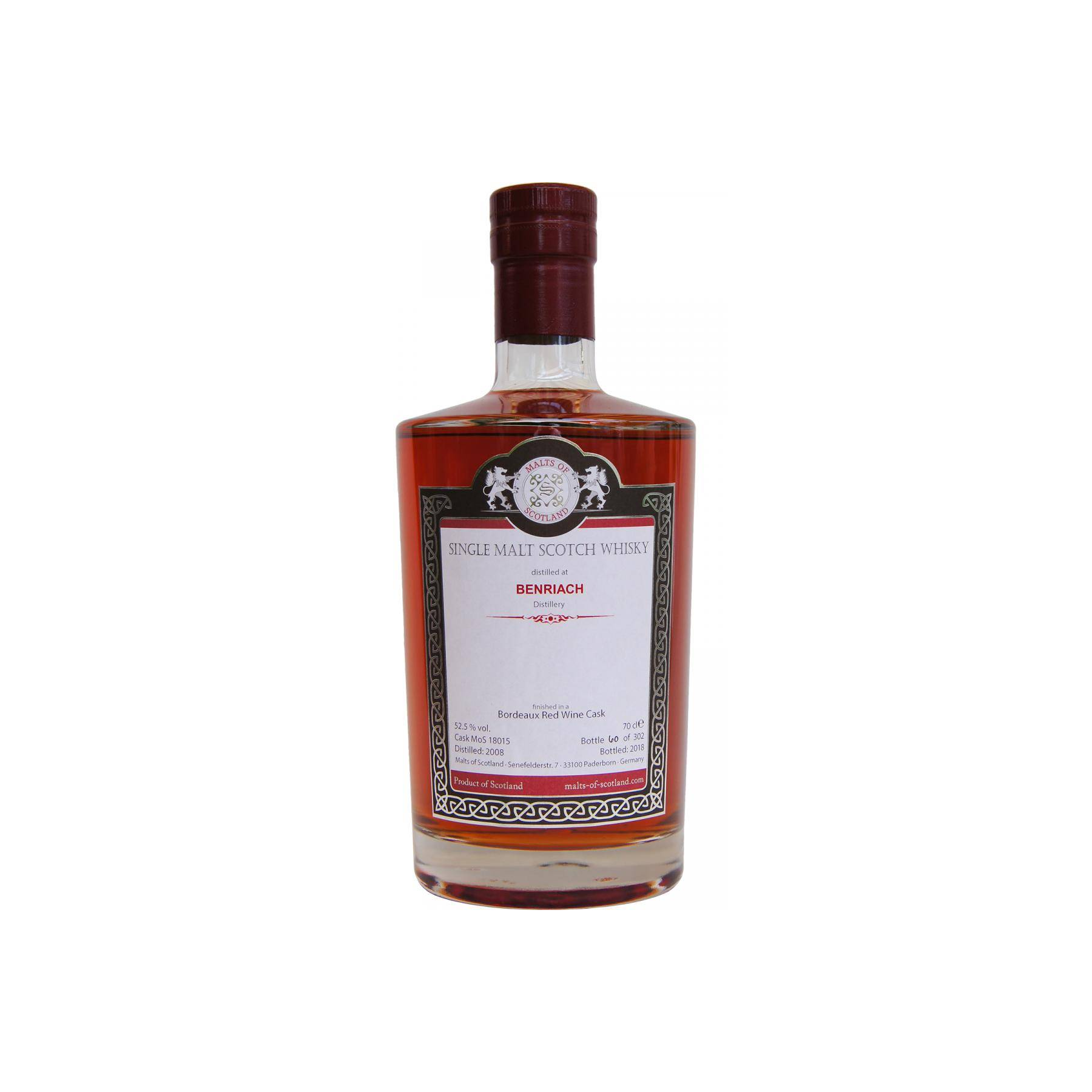 BenRiach 2008 10 Years Single Malt Whisky