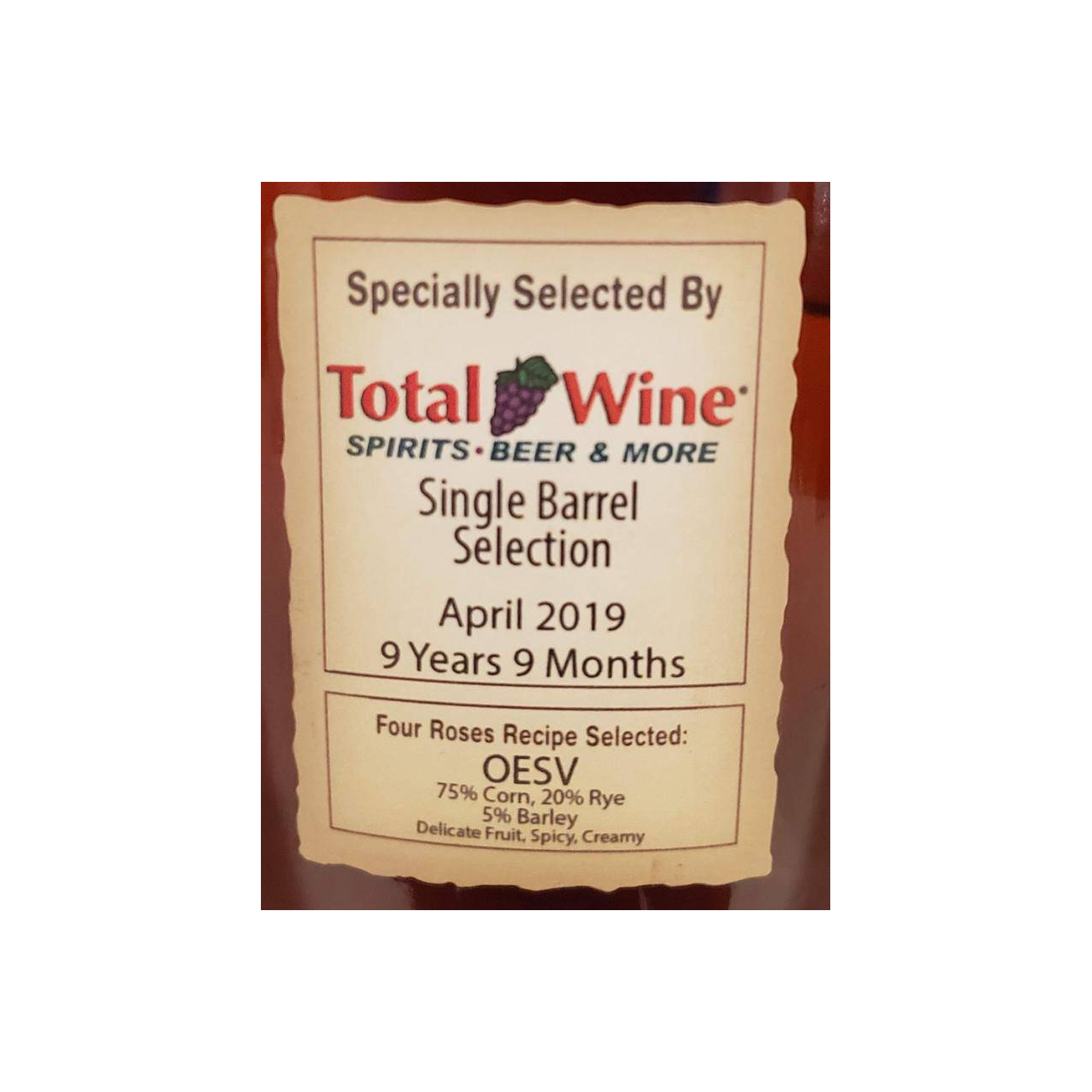 Four Roses 9 Years Bourbon Whisky 2