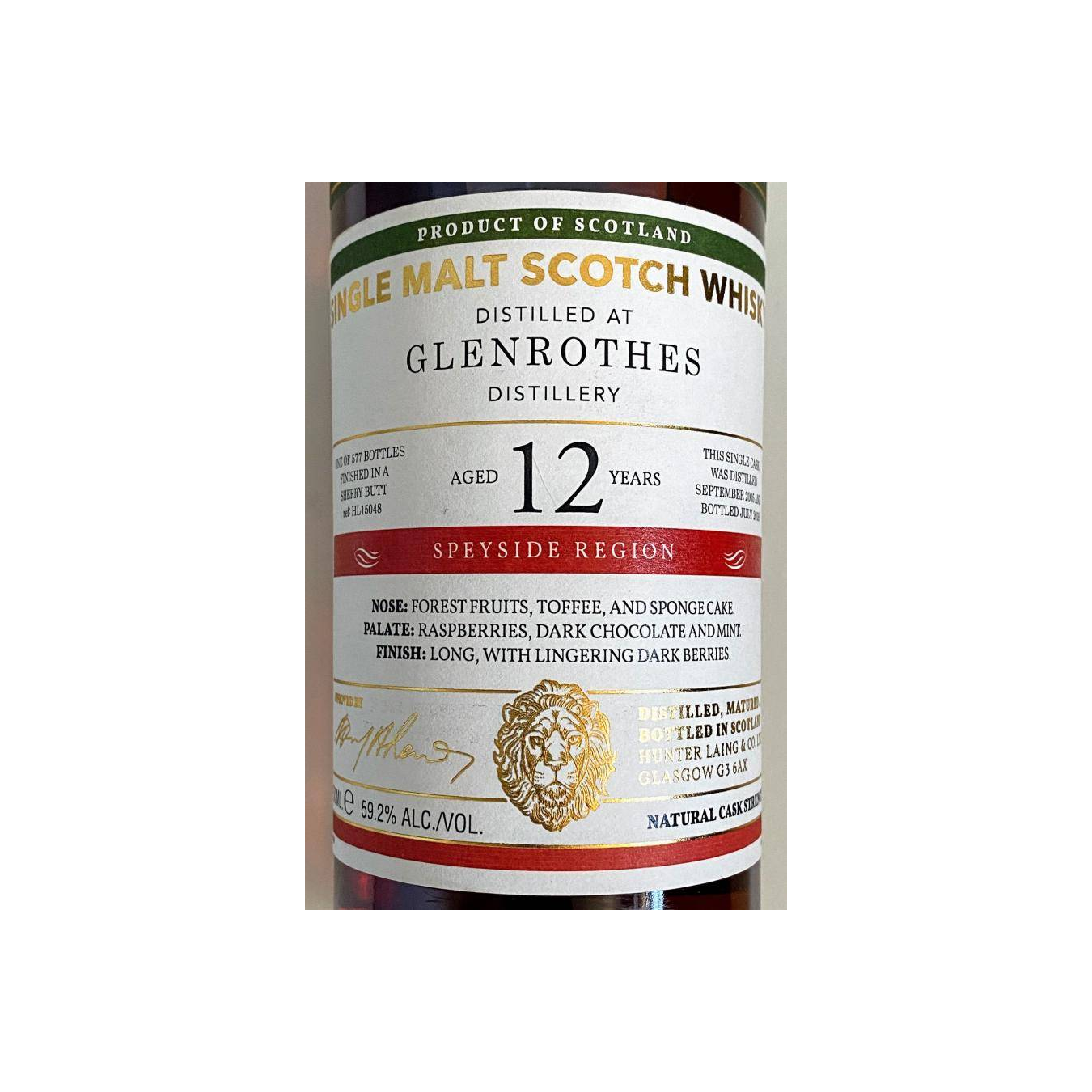 The Glenrothes Old Malt Cask 2005 12 Years Single Malt Whisky 2