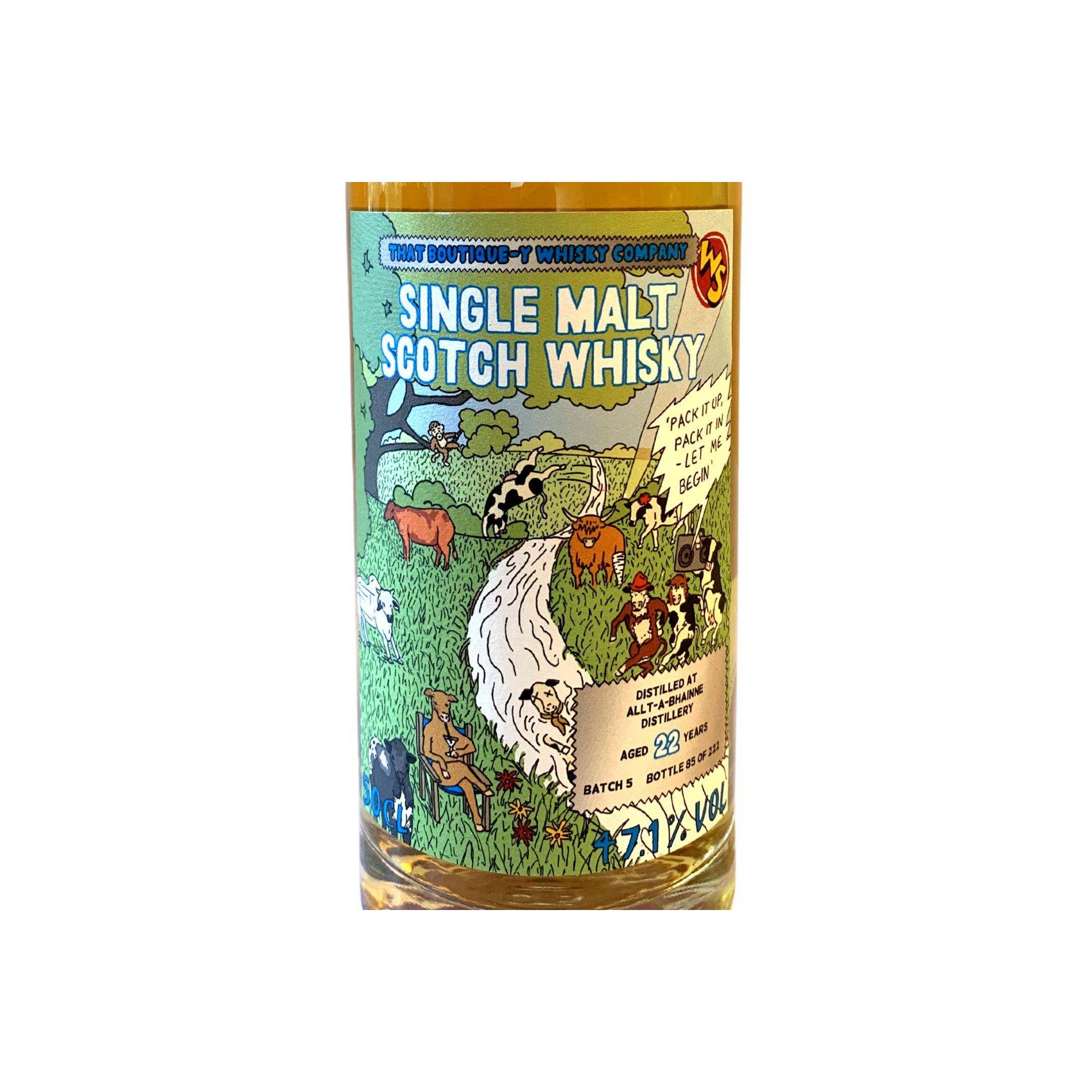 Allt-A-Bhainne 22 Years Single Malt Whisky 2