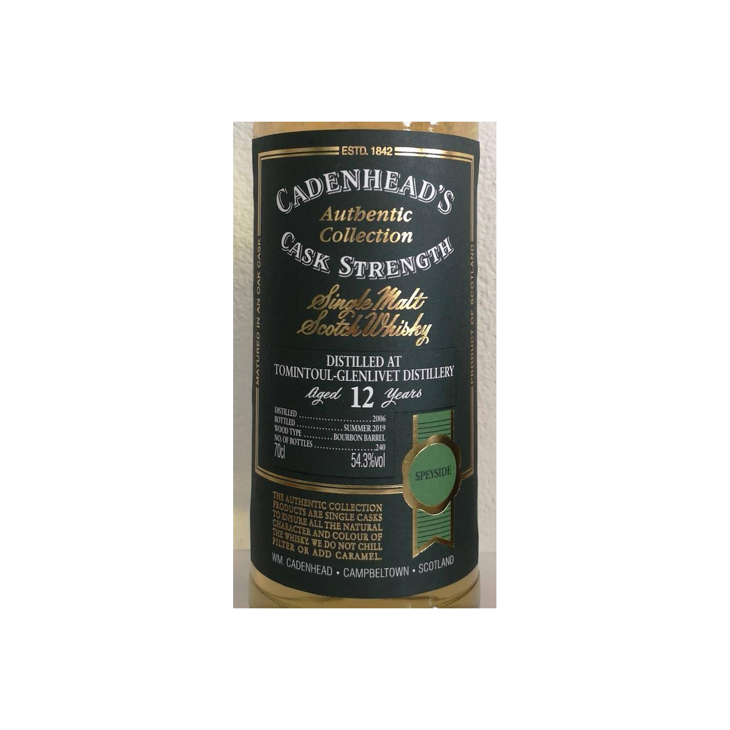 Tomintoul Authentic Collection 2006 12 Years Single Malt Whisky 2