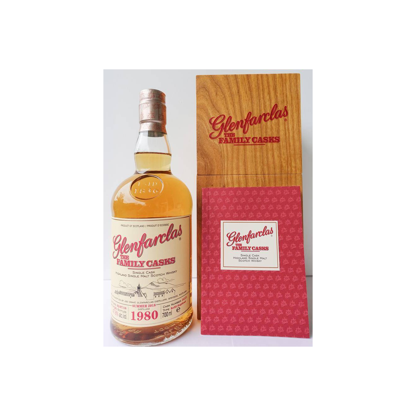 Glenfarclas 1980 38 Years Single Malt Whisky 2