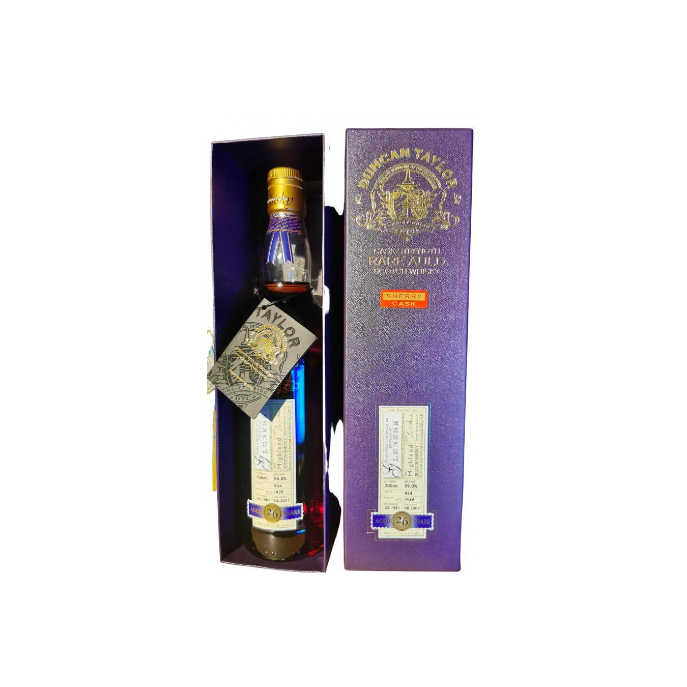 The Scotch Malt Whisky Society Rare Auld 1981 26 Years Single Malt Whisky 3