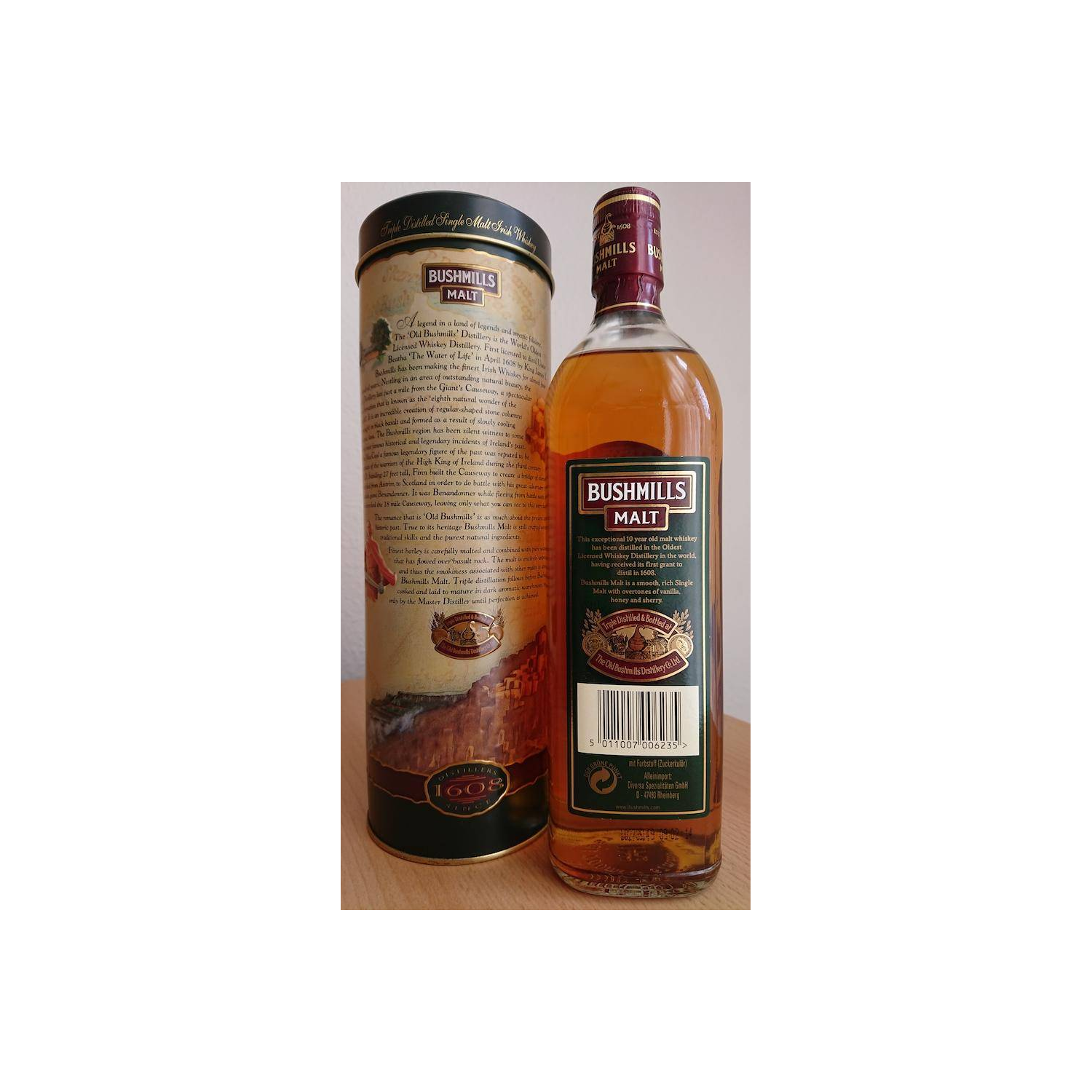 Bushmills 10 Years Single Malt Whisky 3