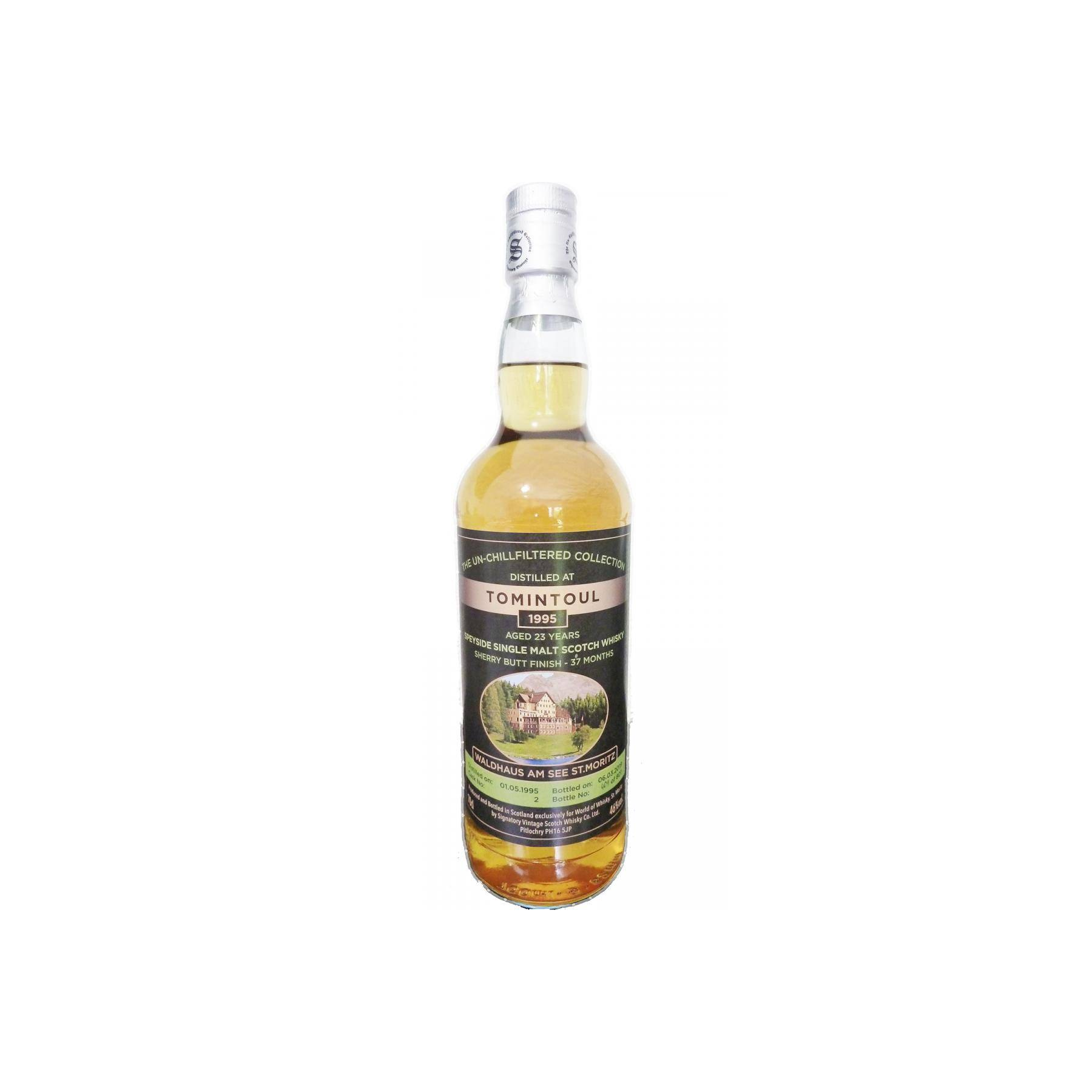 Tomintoul The Un-Chillfiltered Collection 1995 23 Years Single Malt Whisky